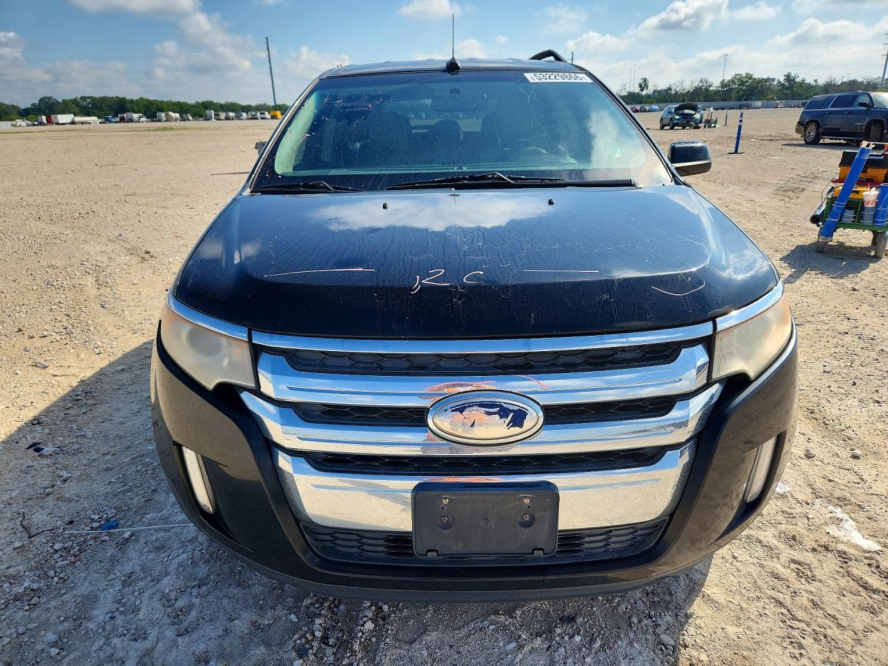 2011 Ford Edge Sel Black vin: 2FMDK3JC1BBB66708