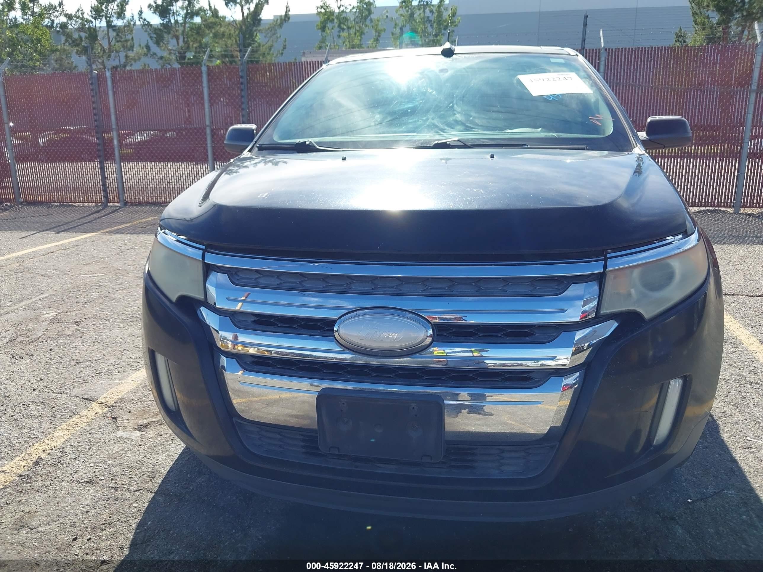 2011 Ford Edge Sel Черный vin: 2FMDK3JC1BBB68040