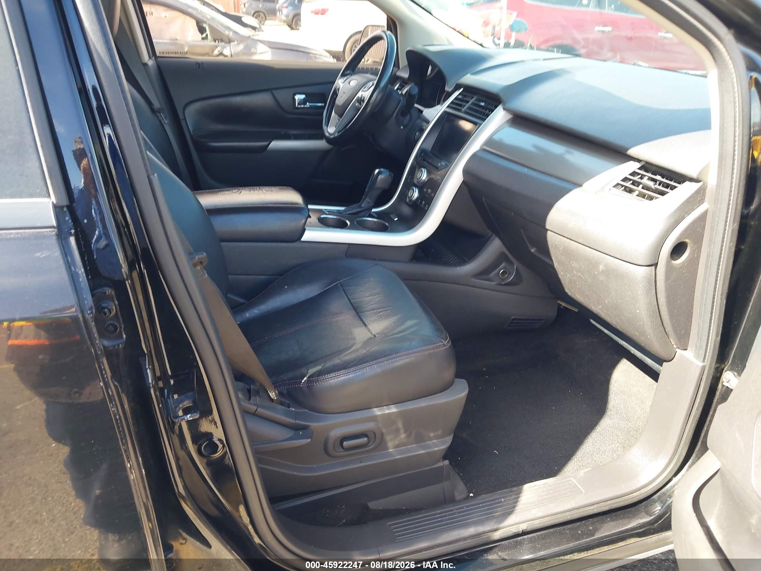 2011 Ford Edge Sel Черный vin: 2FMDK3JC1BBB68040