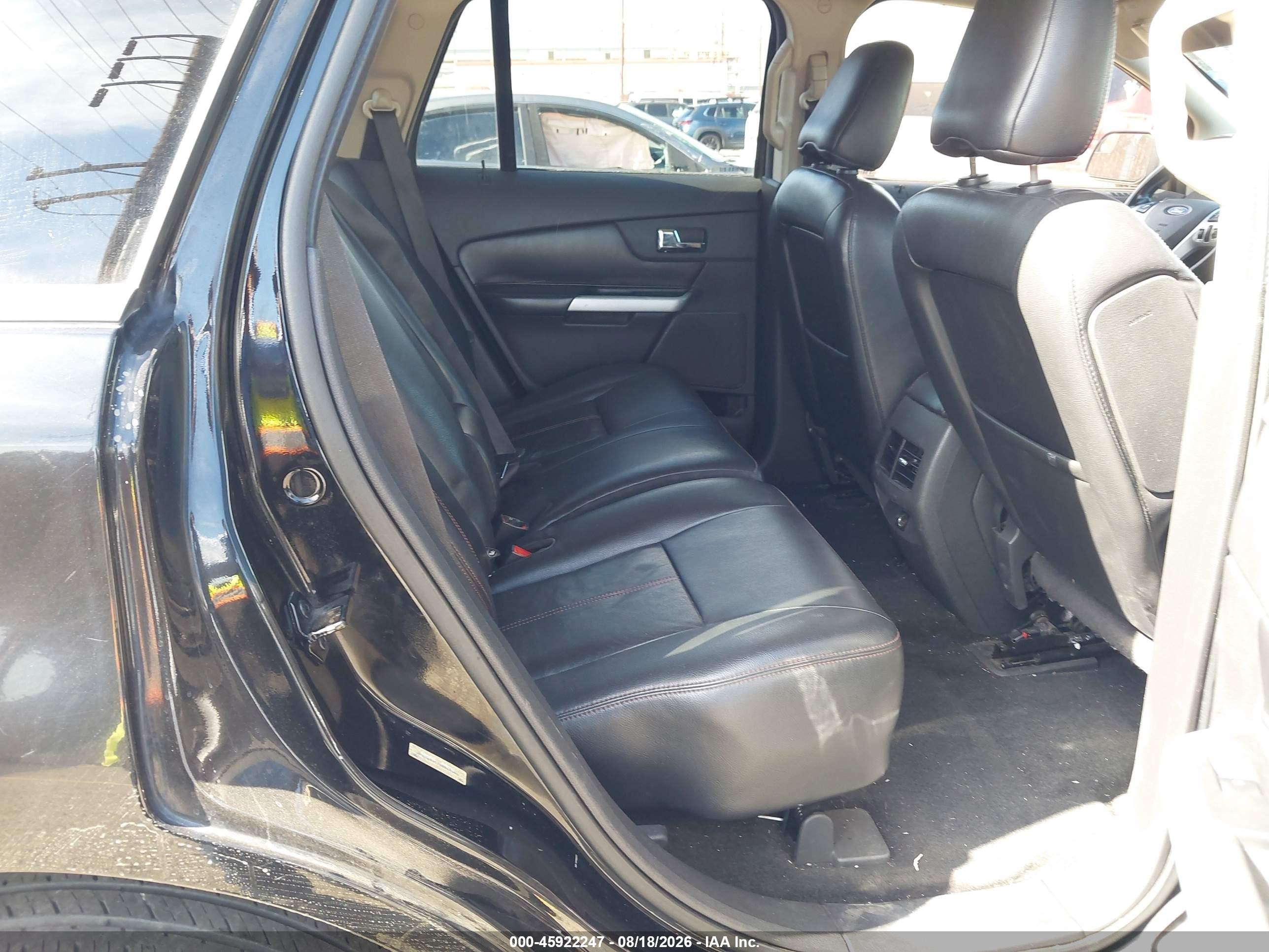 2011 Ford Edge Sel Черный vin: 2FMDK3JC1BBB68040