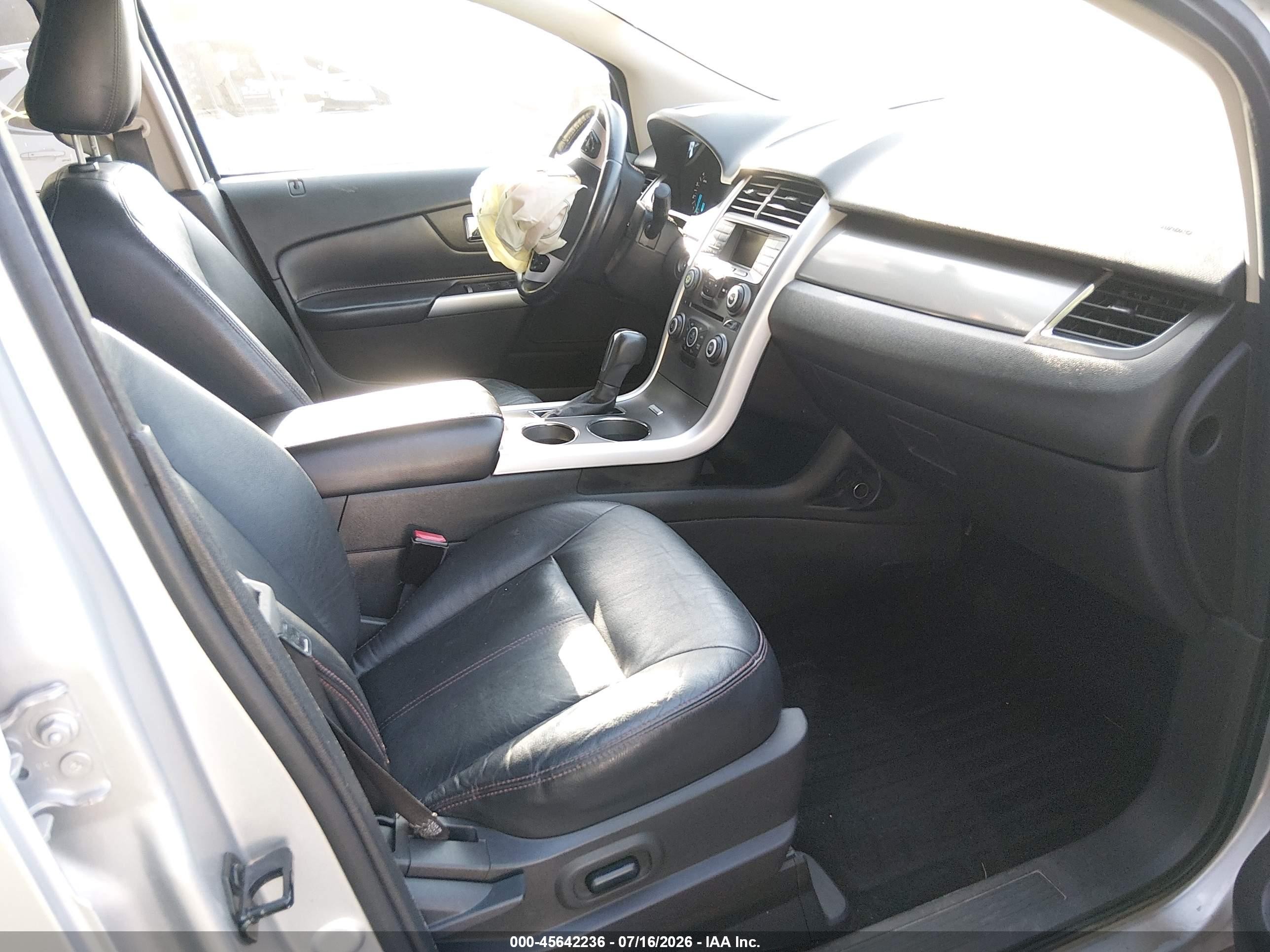 2012 Ford Edge Sel Silver vin: 2FMDK3JC1CBA46019