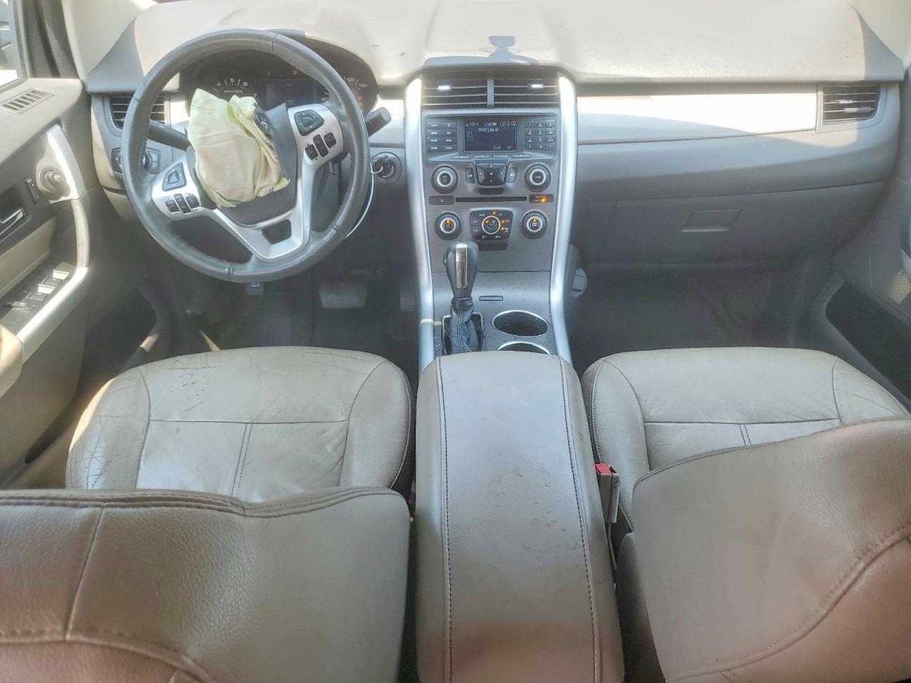2012 Ford Edge Sel Burgundy vin: 2FMDK3JC1CBA48255