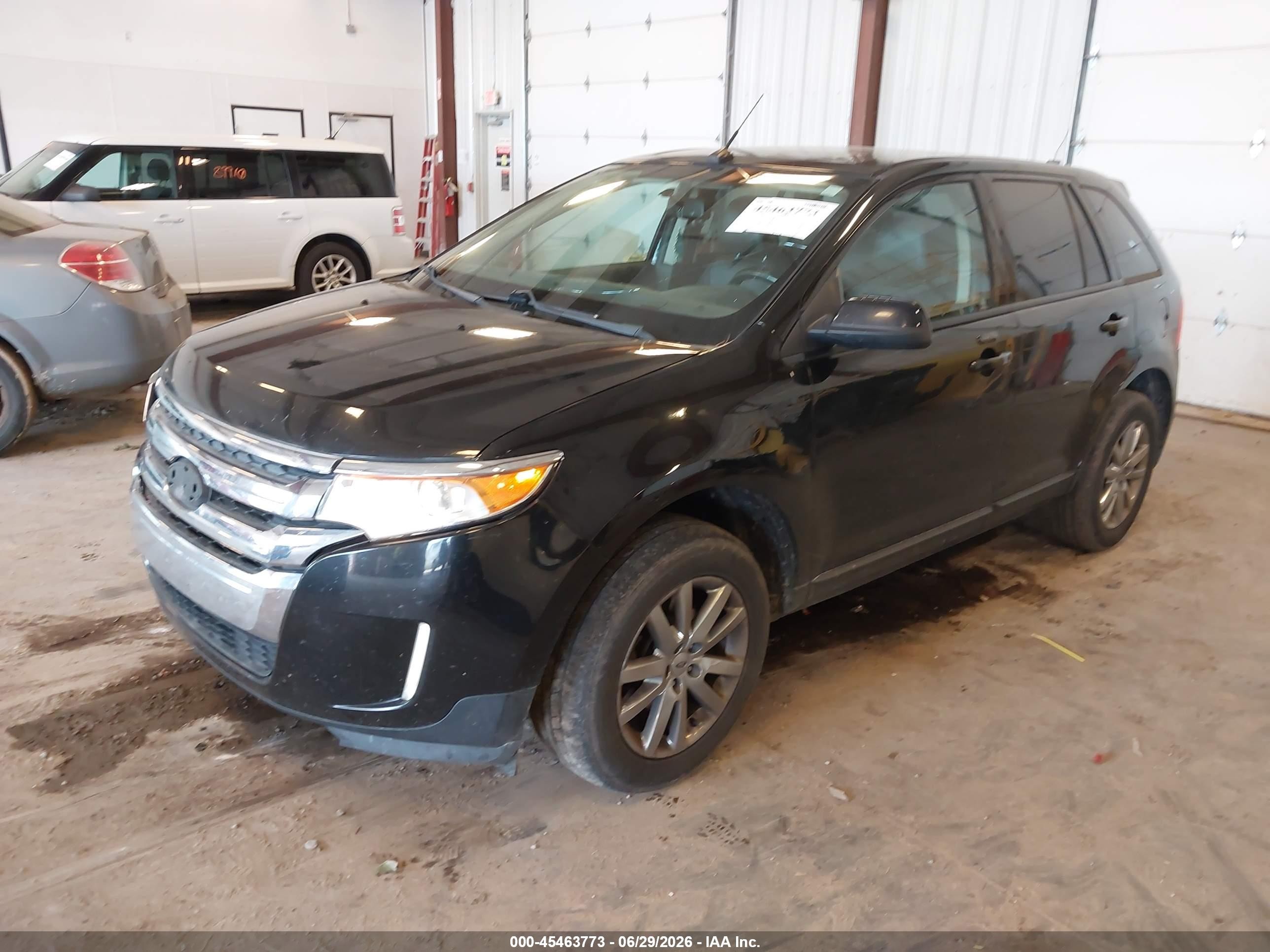 2012 Ford Edge Sel Черный vin: 2FMDK3JC1CBA79635