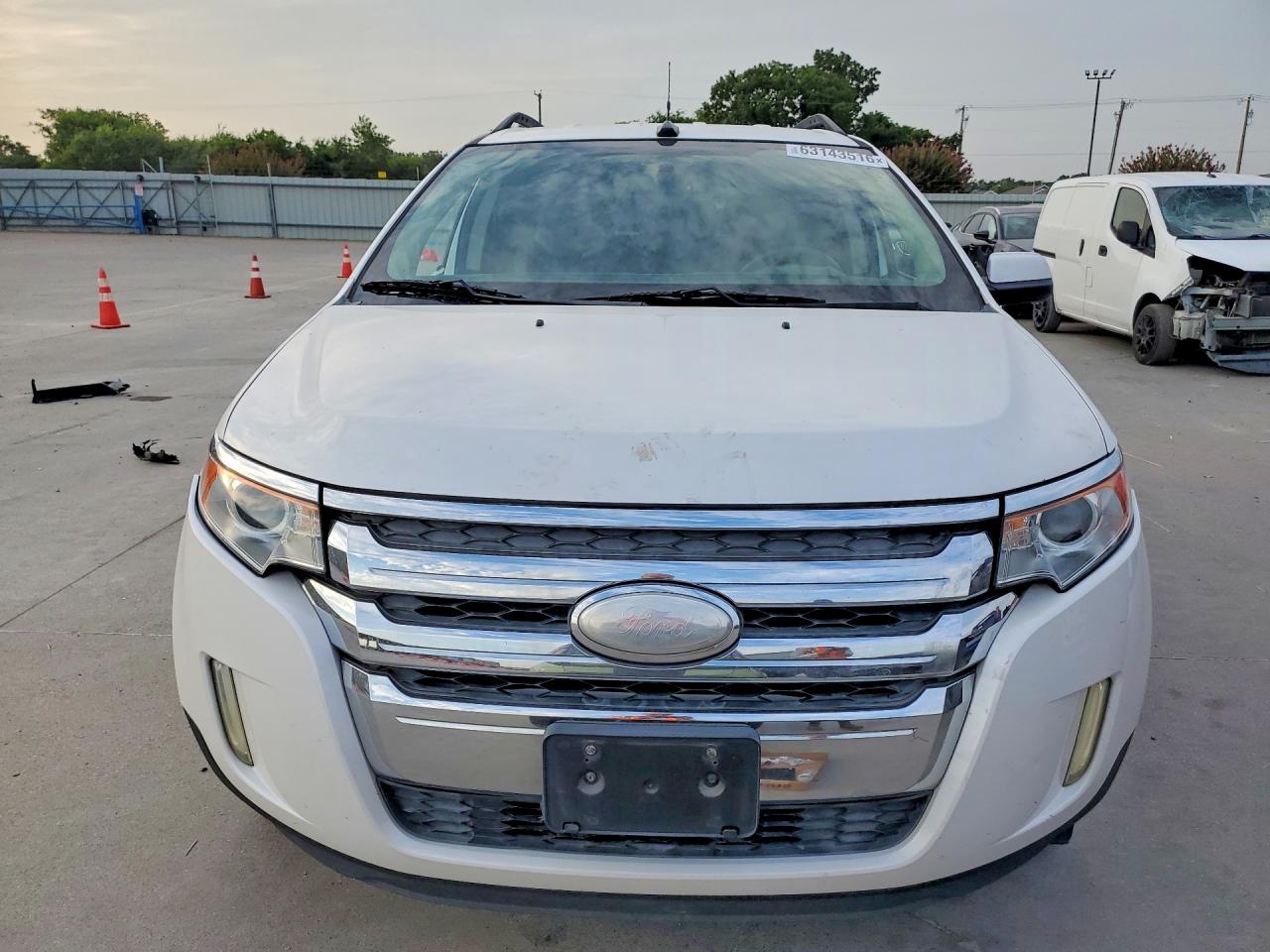 2012 Ford Edge Sel Белый vin: 2FMDK3JC1CBA80249