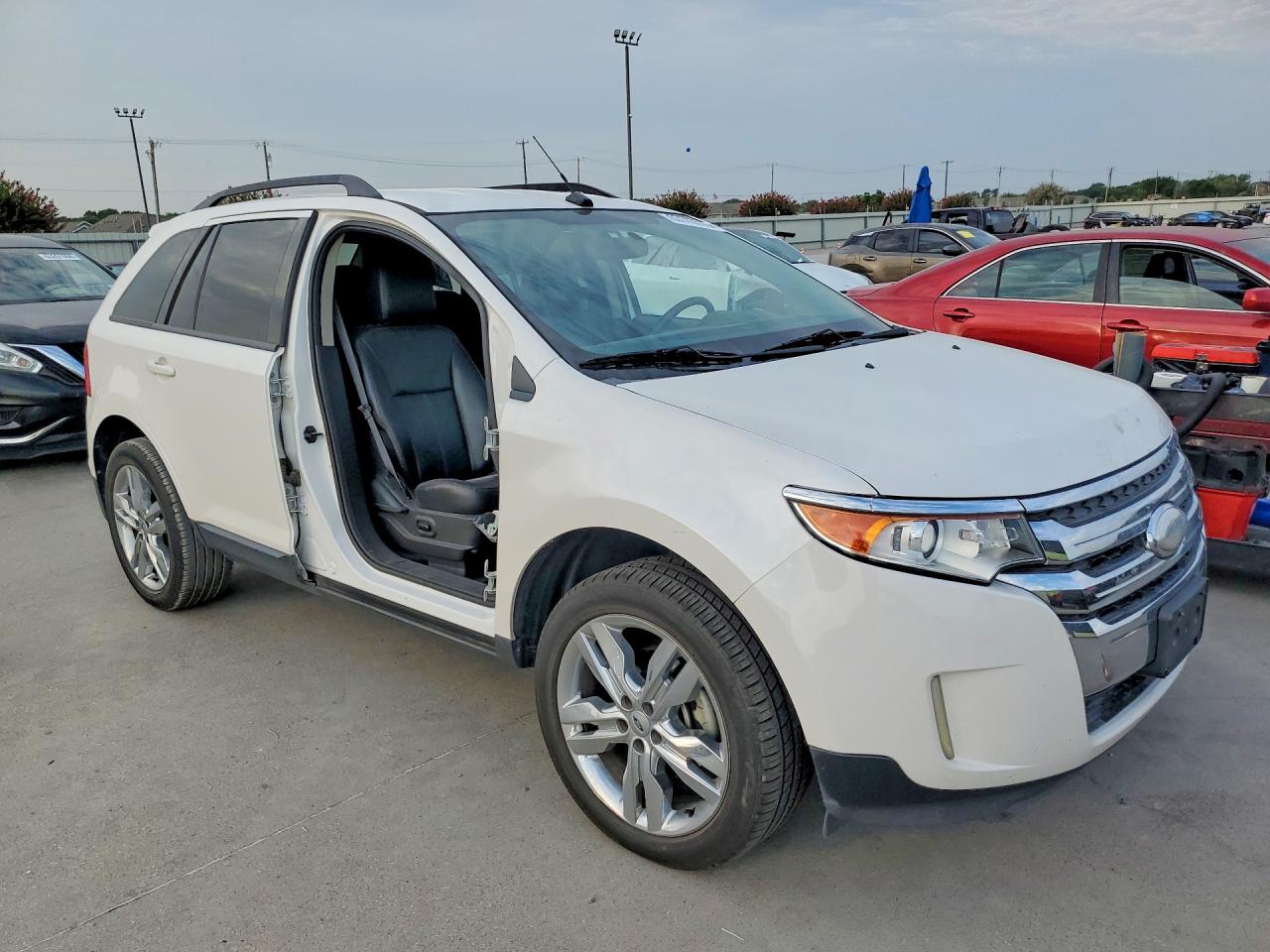 2012 Ford Edge Sel Белый vin: 2FMDK3JC1CBA80249