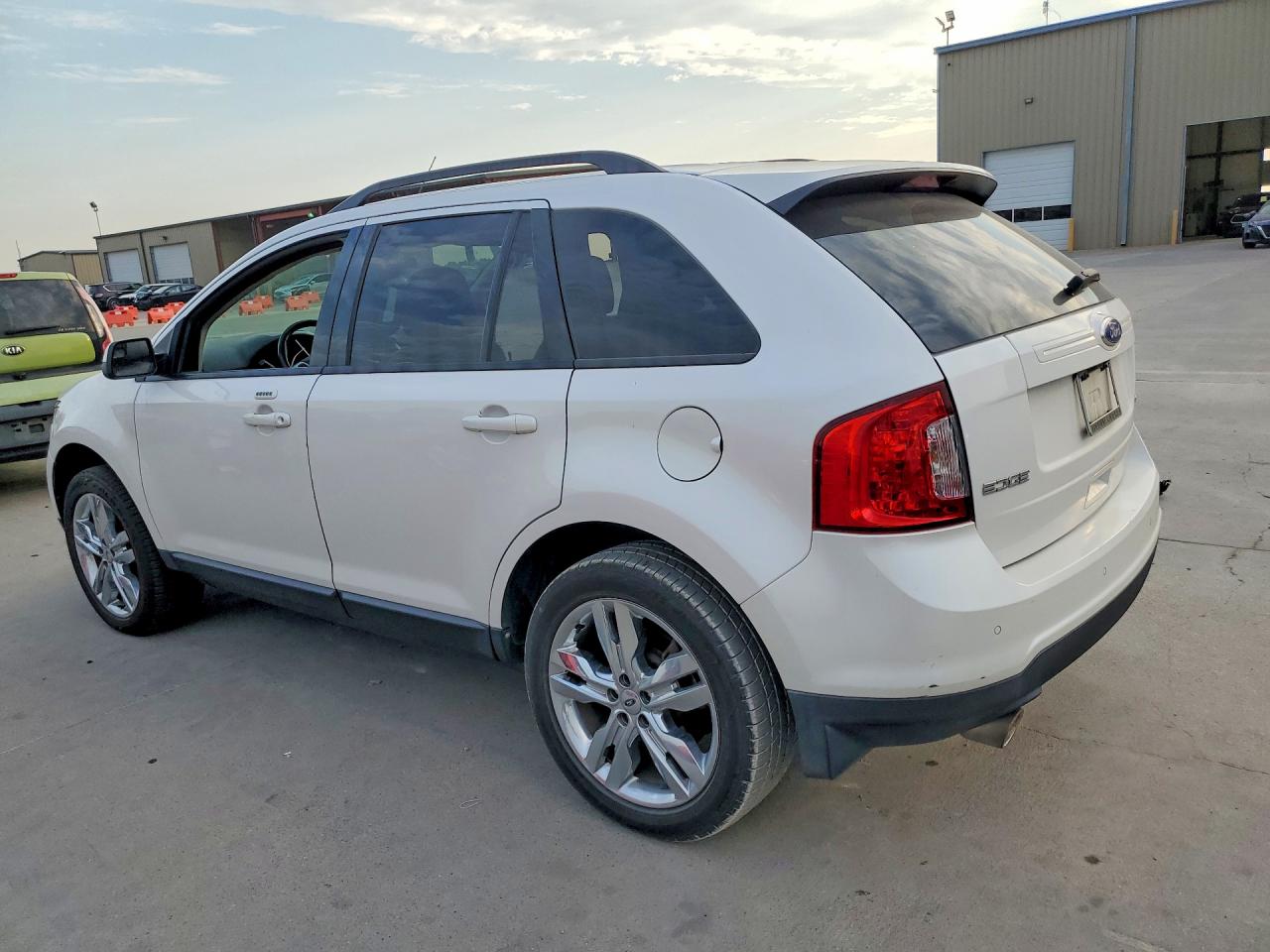 2012 Ford Edge Sel Белый vin: 2FMDK3JC1CBA80249