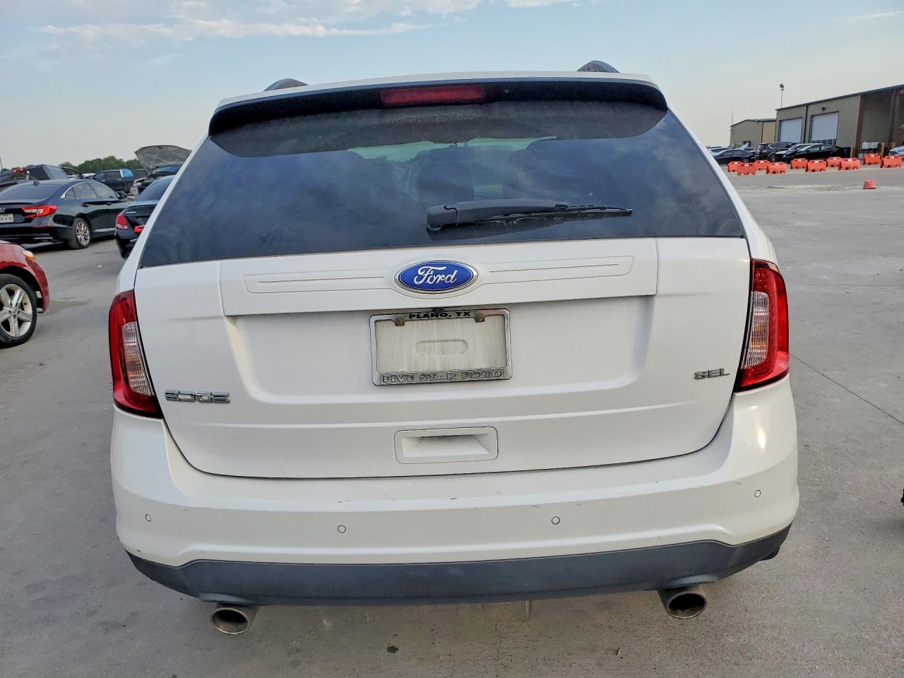 2012 Ford Edge Sel Белый vin: 2FMDK3JC1CBA80249