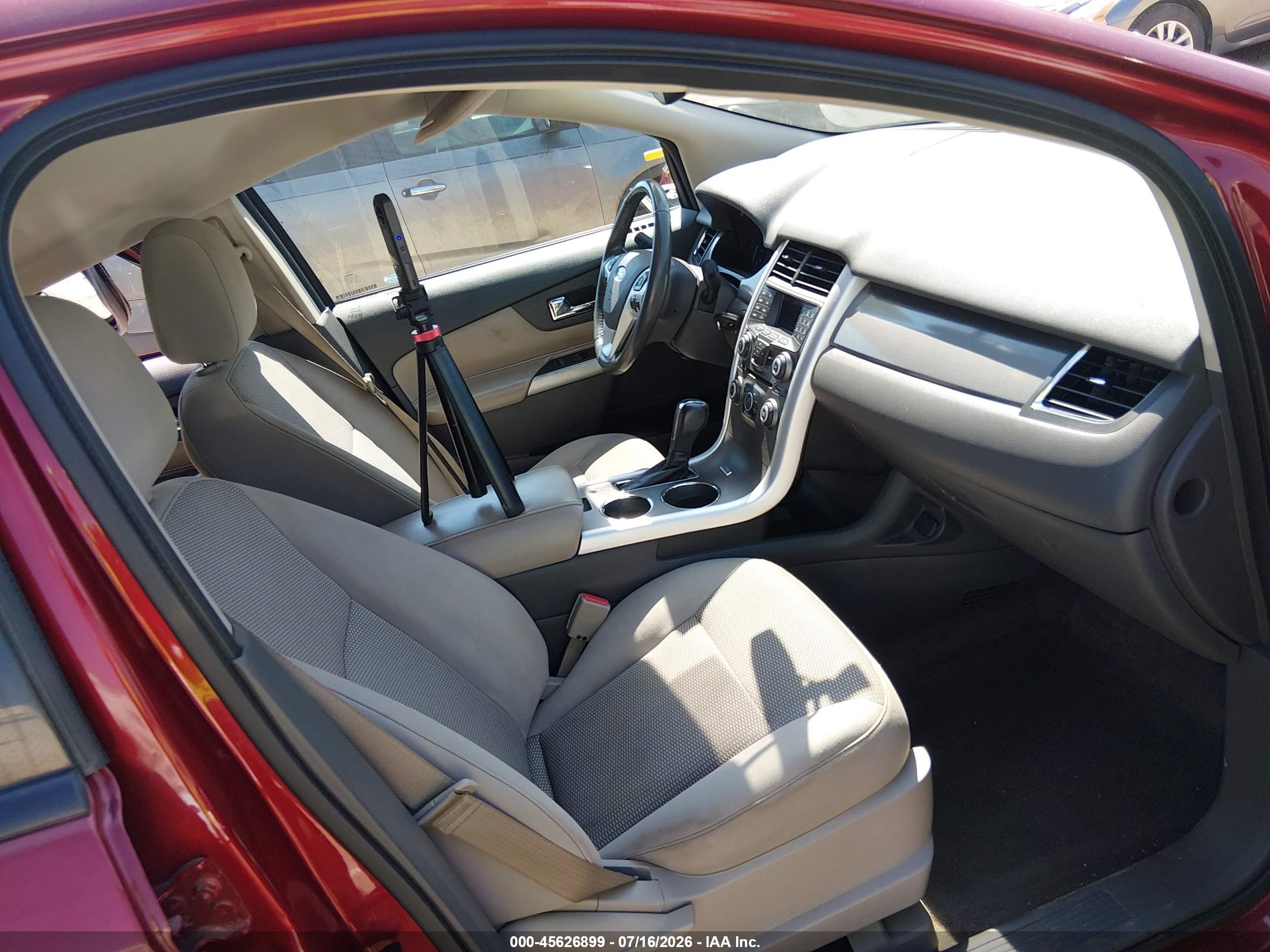 2013 Ford Edge Sel Красный vin: 2FMDK3JC1DBA22031
