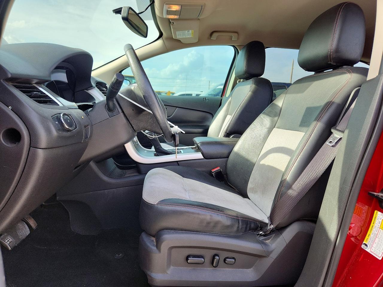 2013 Ford Edge Sel Red vin: 2FMDK3JC1DBA31604