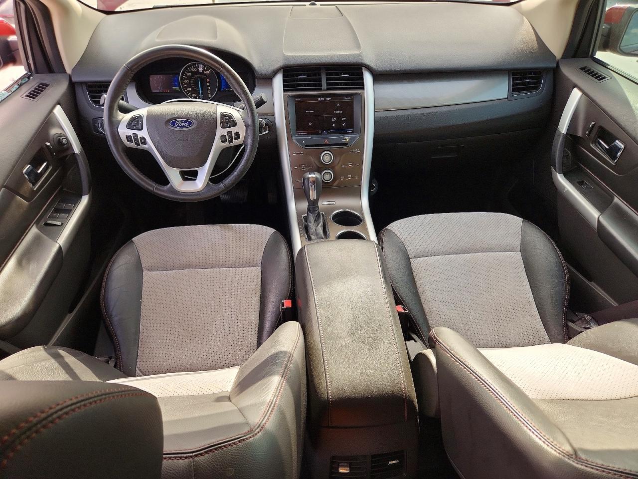 2013 Ford Edge Sel Red vin: 2FMDK3JC1DBA31604