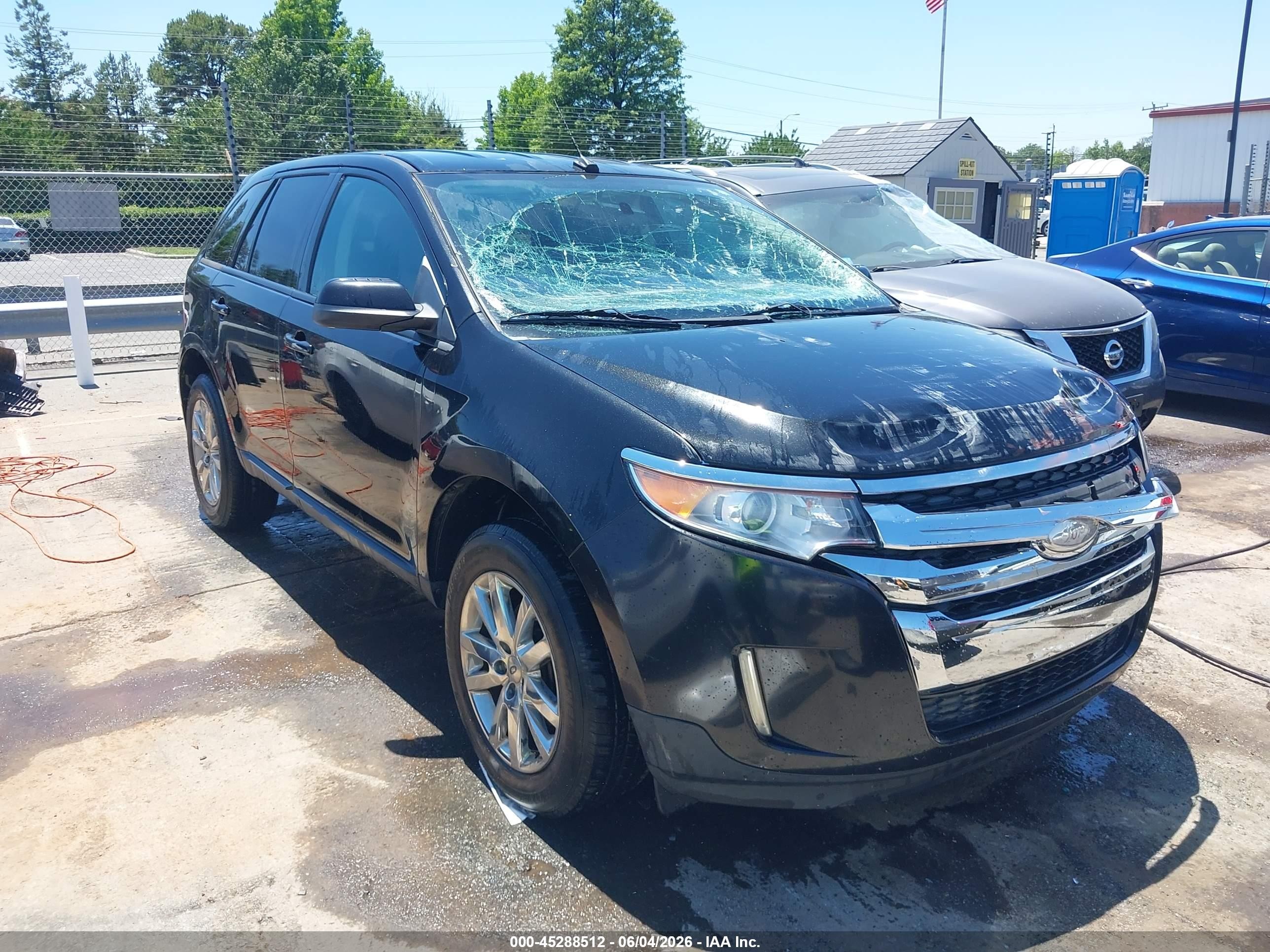 2013 Ford Edge Sel Black vin: 2FMDK3JC1DBA67227