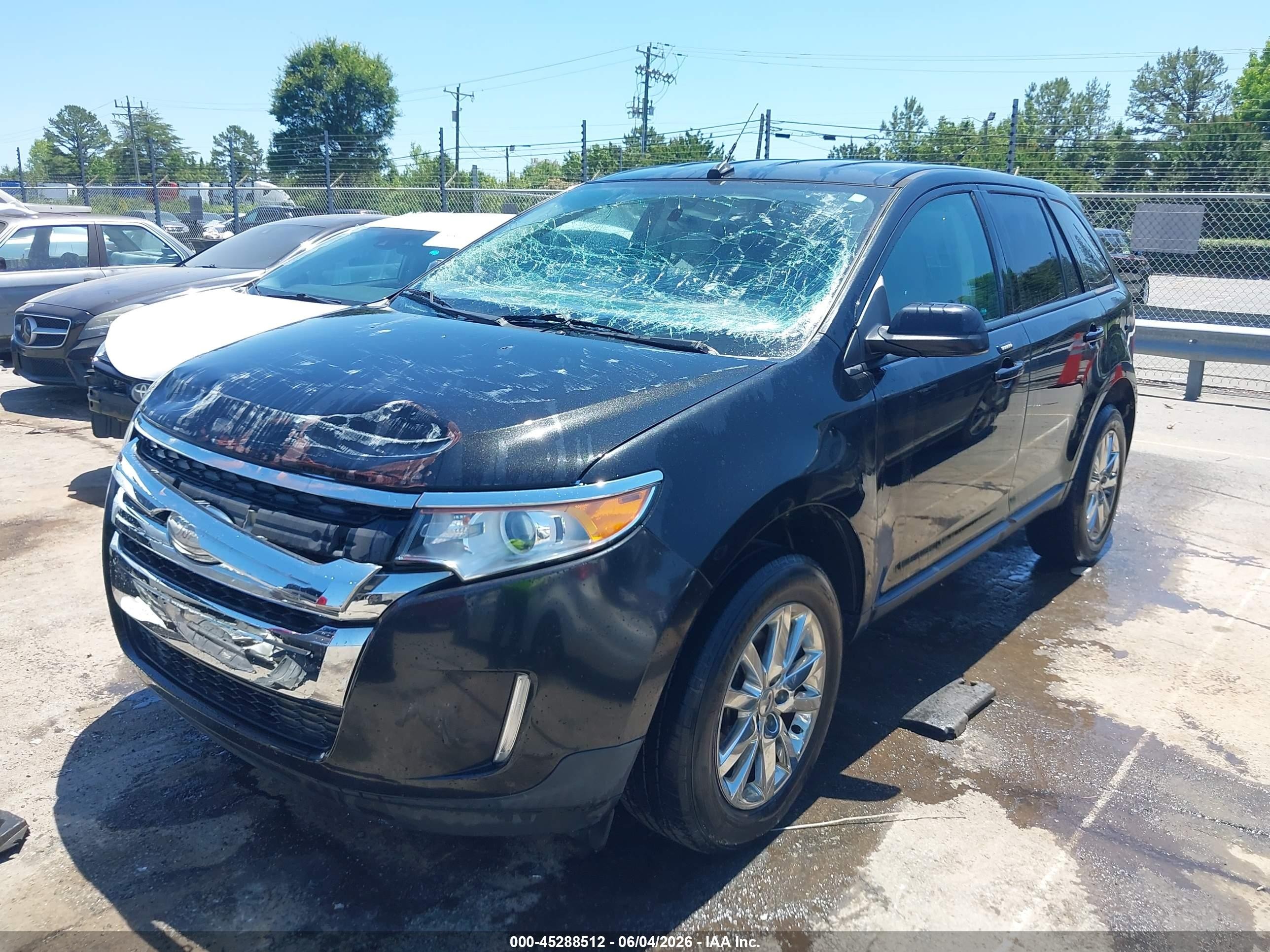 2013 Ford Edge Sel Black vin: 2FMDK3JC1DBA67227