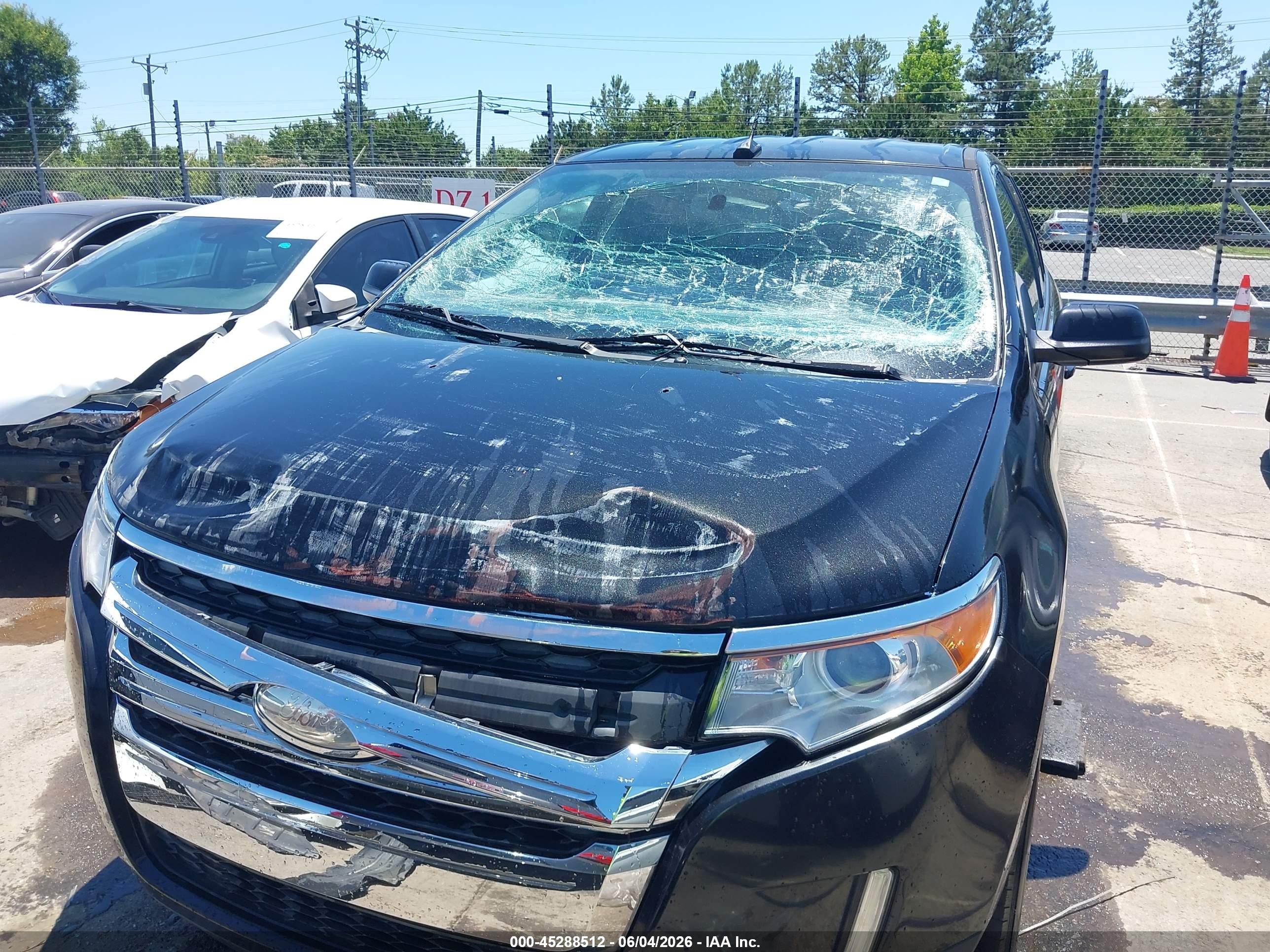 2013 Ford Edge Sel Black vin: 2FMDK3JC1DBA67227
