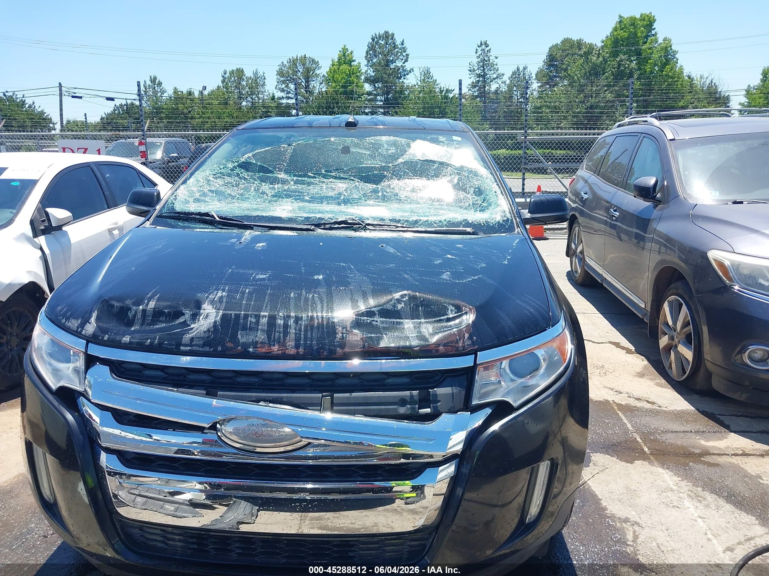 2013 Ford Edge Sel Black vin: 2FMDK3JC1DBA67227