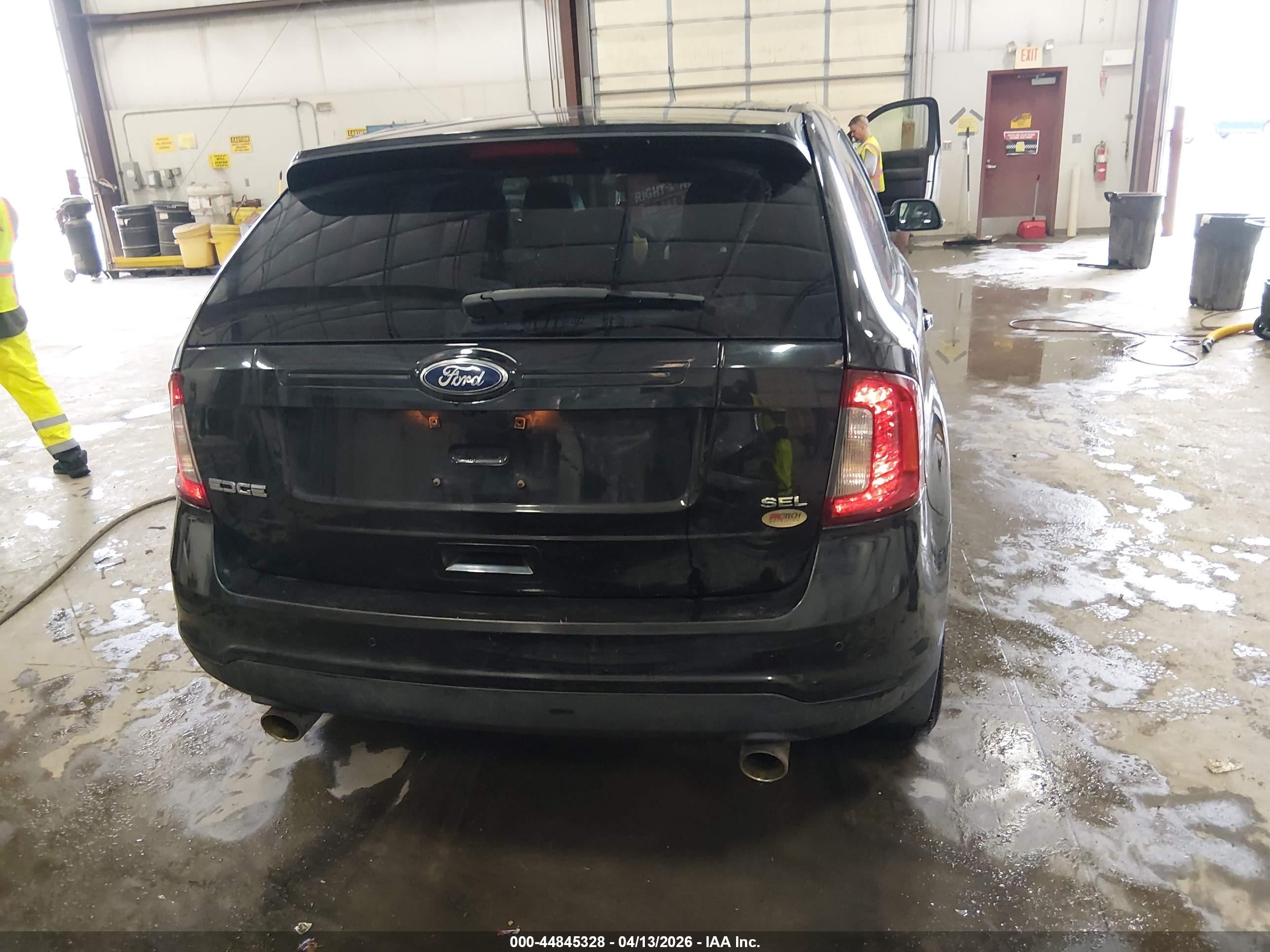 2013 Ford Edge Sel Black vin: 2FMDK3JC1DBB26261