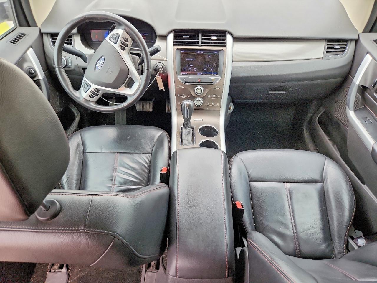 2013 Ford Edge Sel White vin: 2FMDK3JC1DBB29676