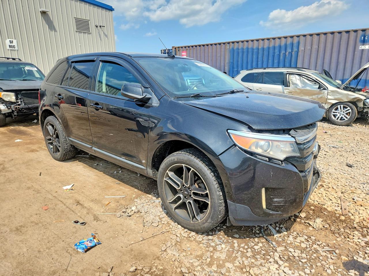 2013 Ford Edge Sel Black vin: 2FMDK3JC1DBB60443