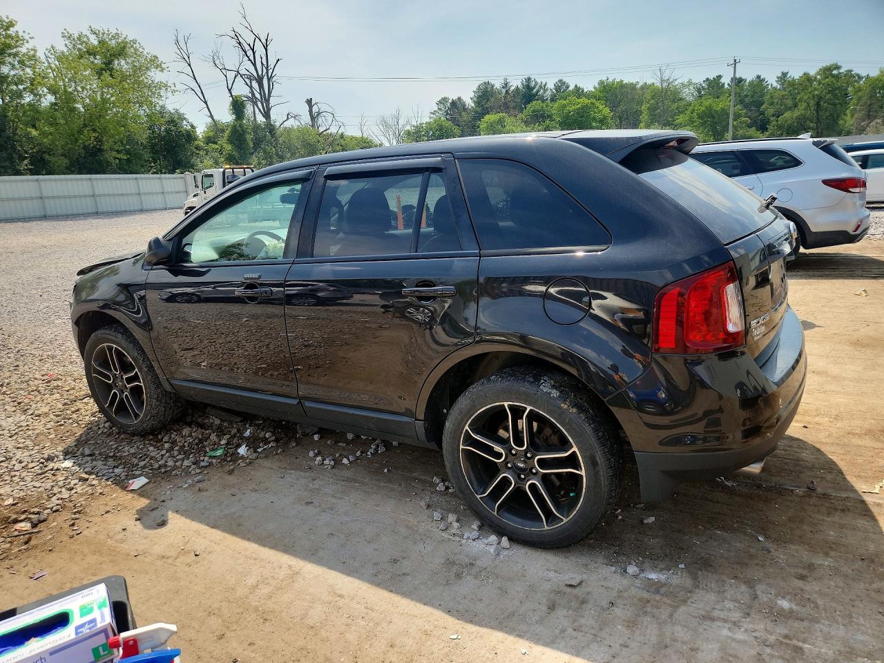 2013 Ford Edge Sel Black vin: 2FMDK3JC1DBB60443