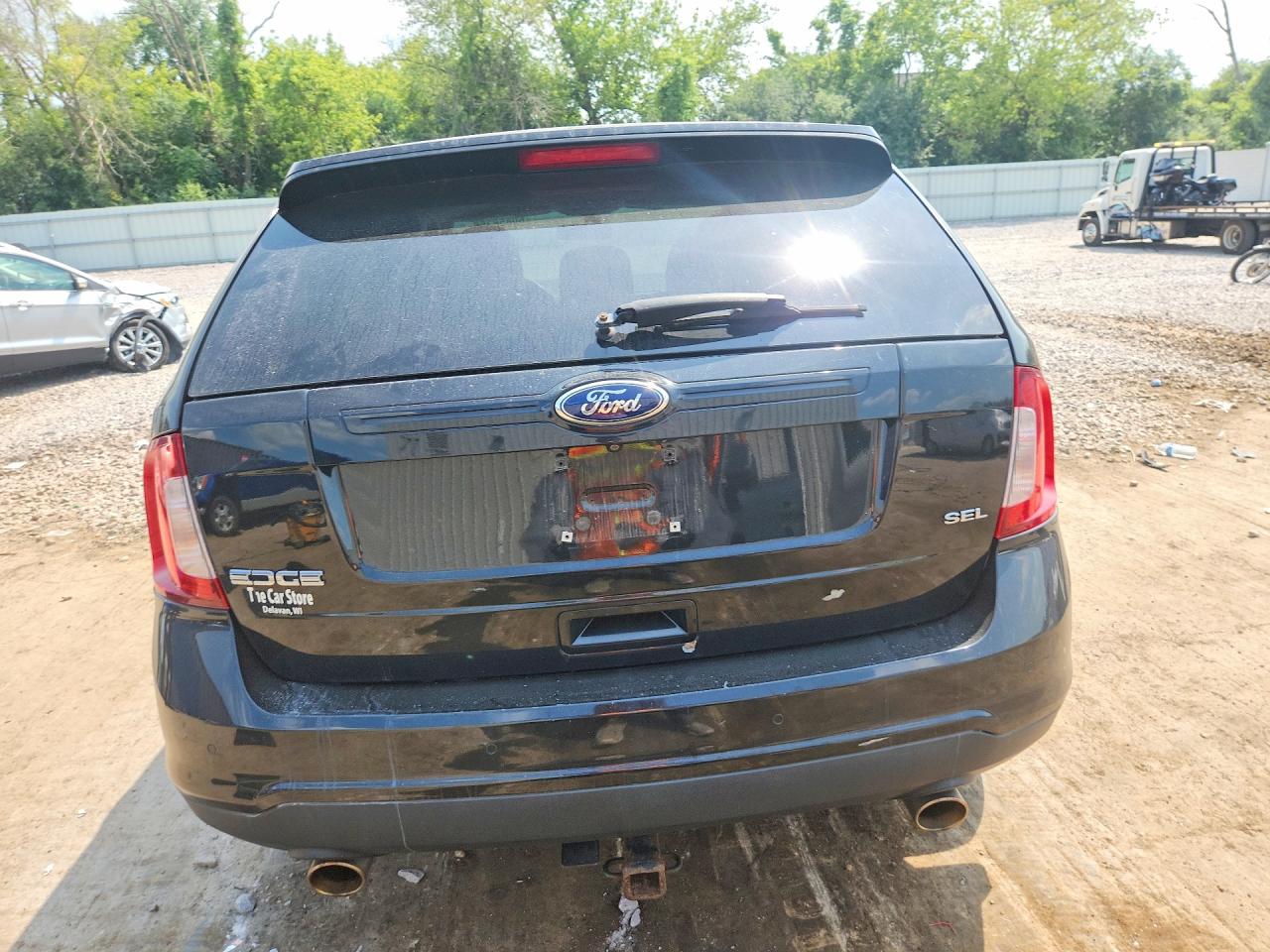 2013 Ford Edge Sel Black vin: 2FMDK3JC1DBB60443
