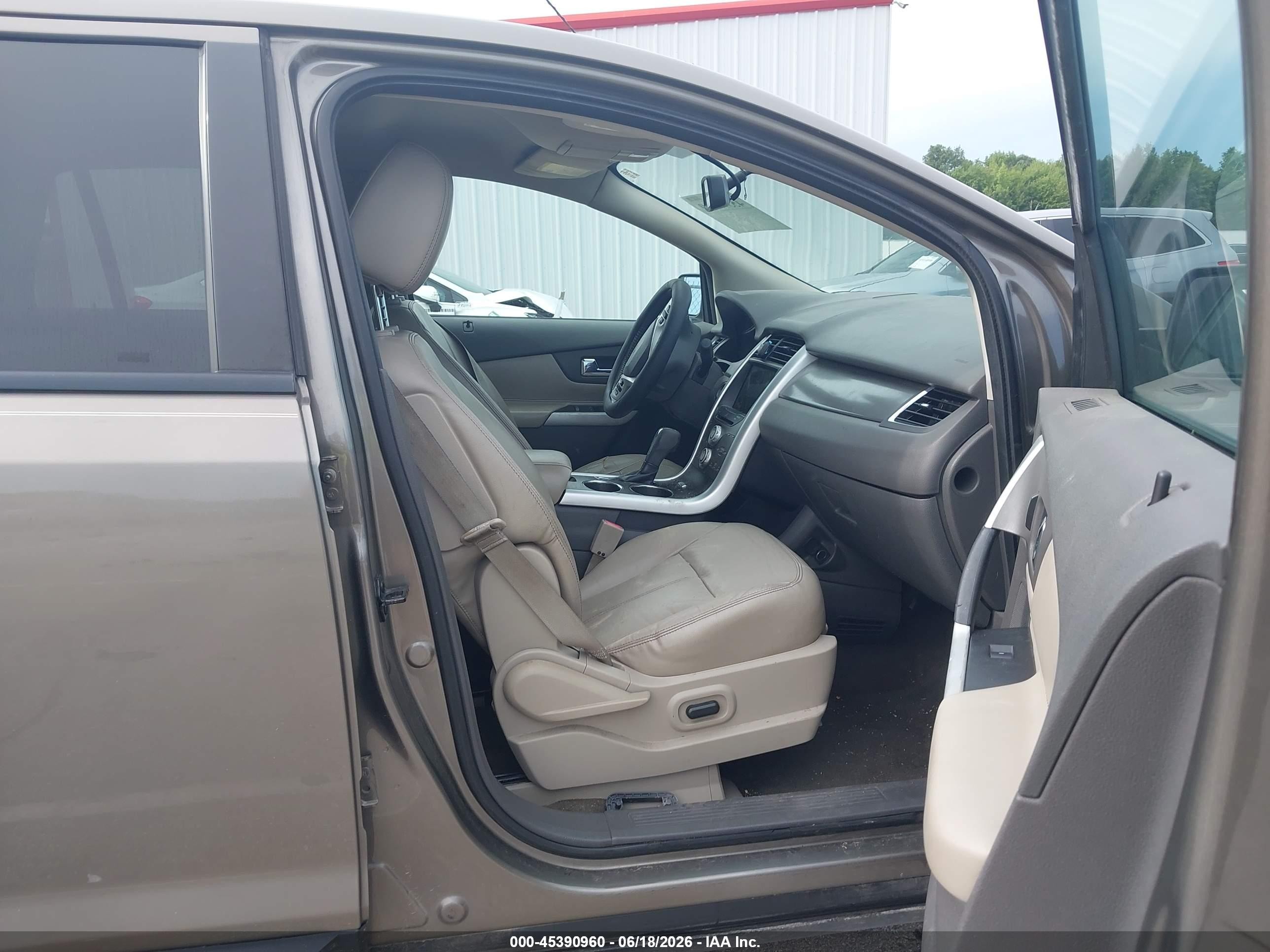 2013 Ford Edge Sel Gray vin: 2FMDK3JC1DBB85598