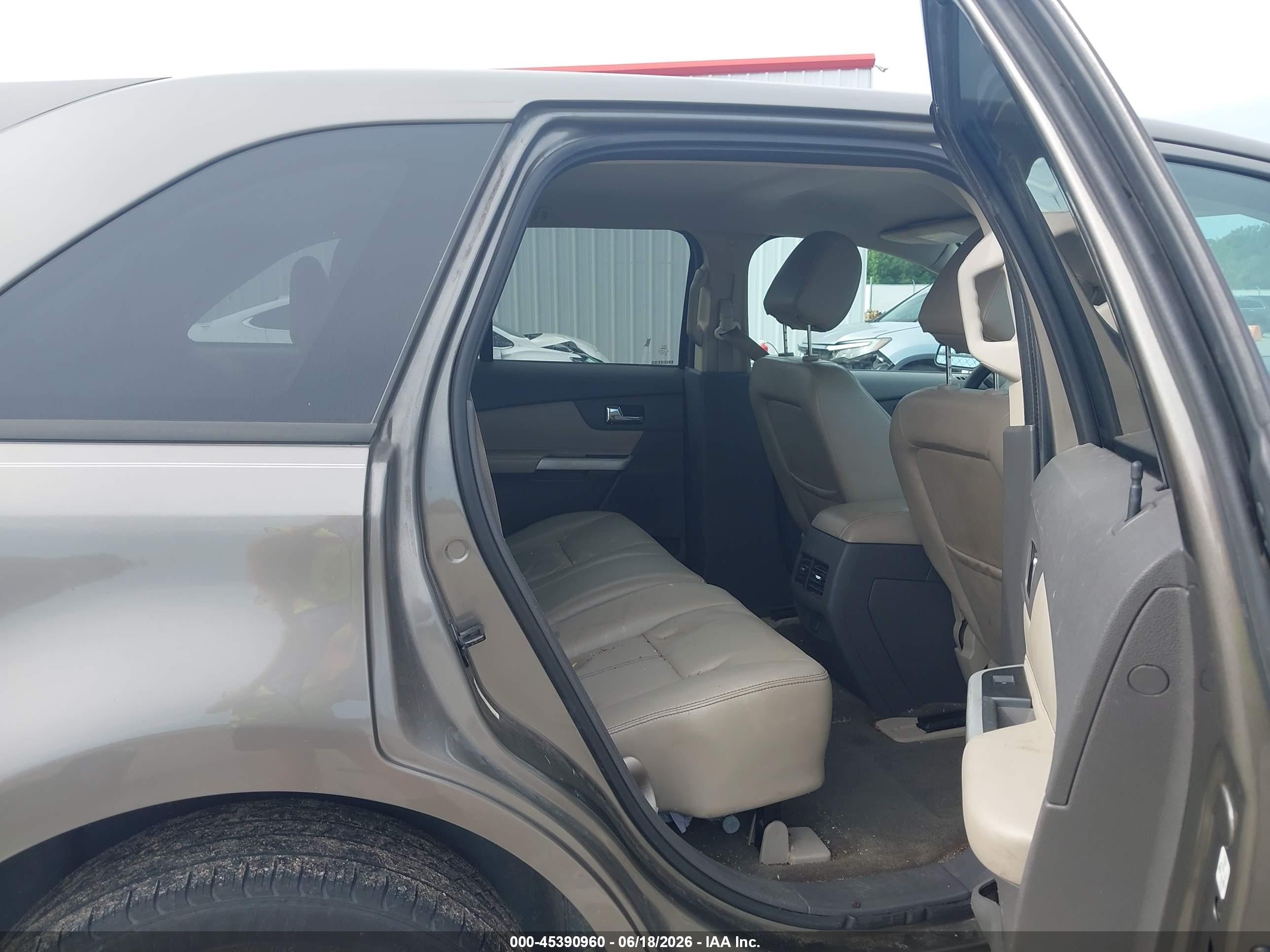 2013 Ford Edge Sel Gray vin: 2FMDK3JC1DBB85598