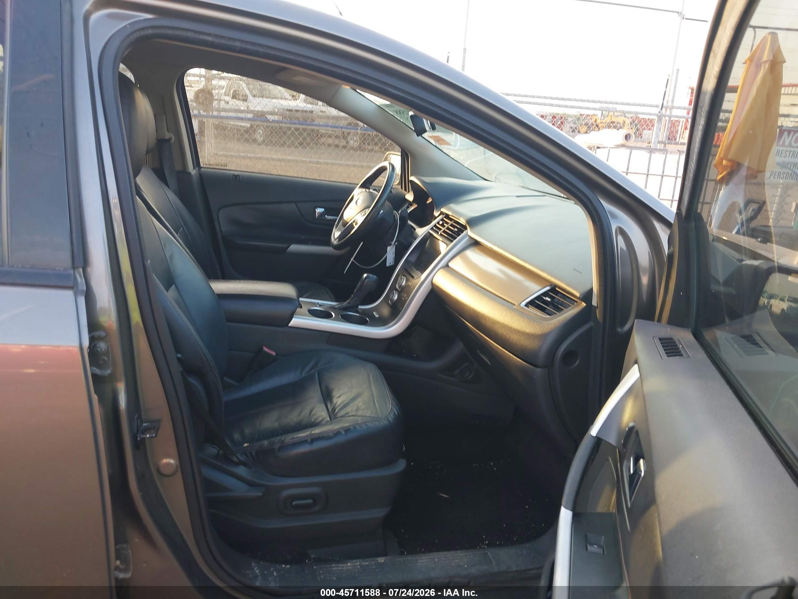 2013 Ford Edge Sel Gray vin: 2FMDK3JC1DBB86475