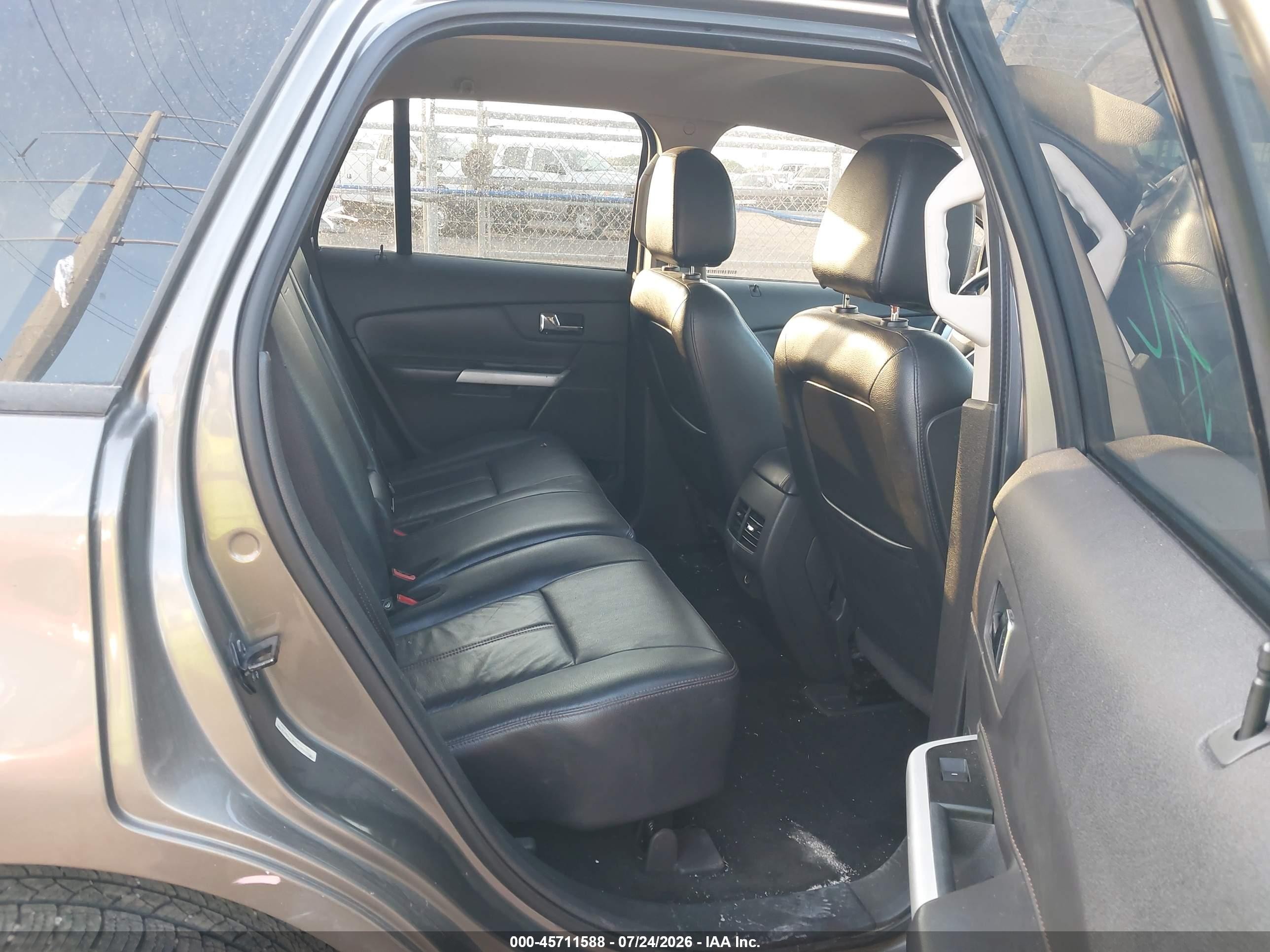 2013 Ford Edge Sel Gray vin: 2FMDK3JC1DBB86475