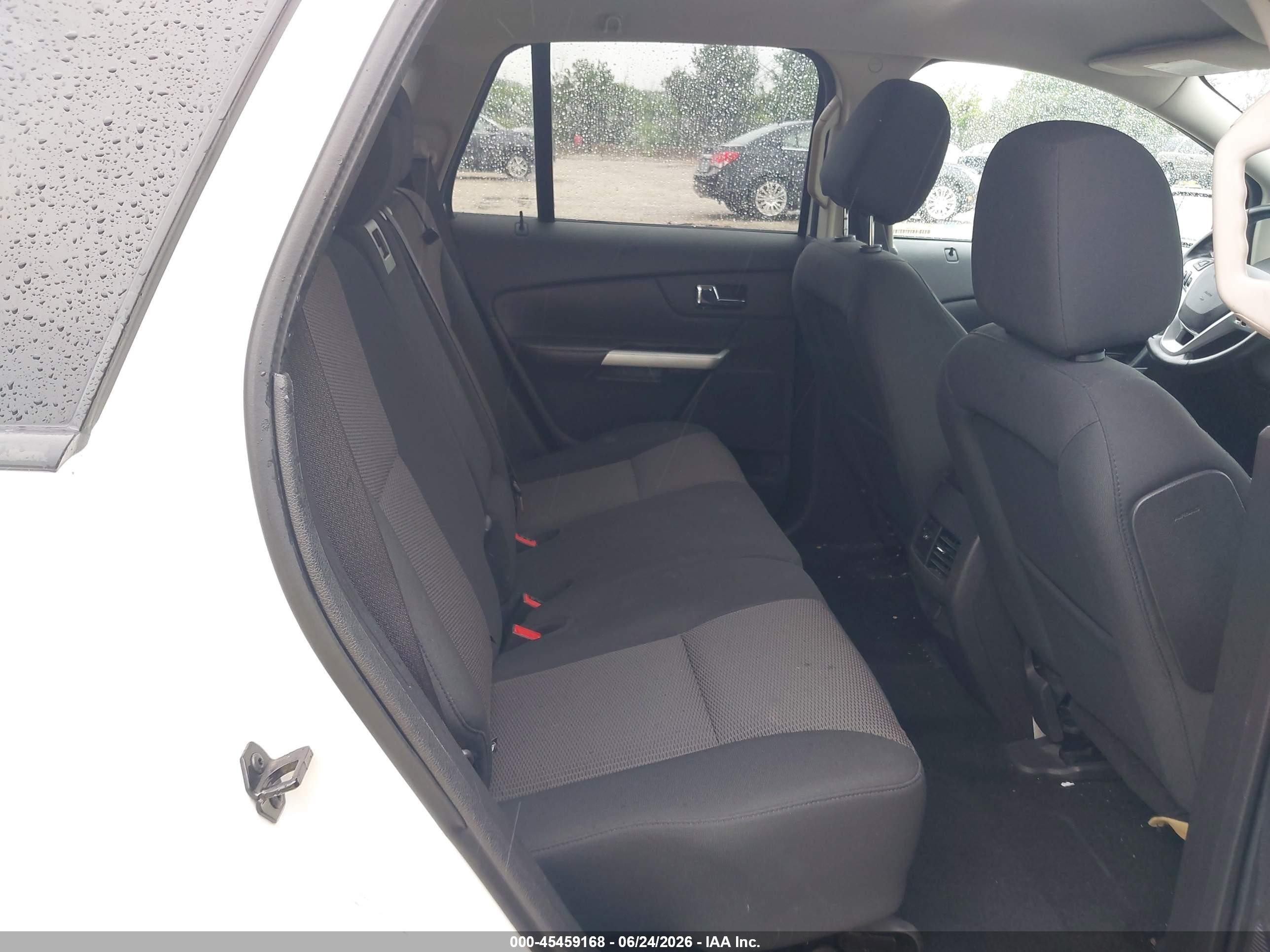 2013 Ford Edge Sel White vin: 2FMDK3JC1DBB91479
