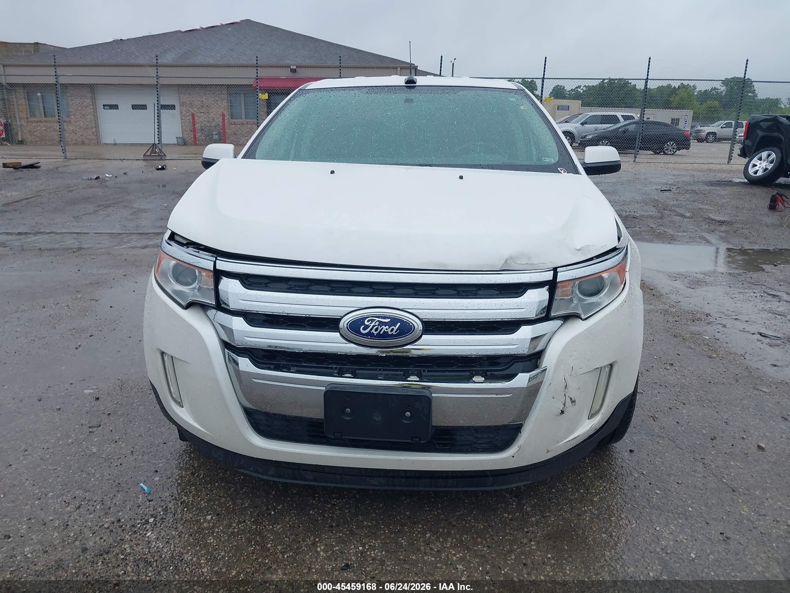 2013 Ford Edge Sel White vin: 2FMDK3JC1DBB91479