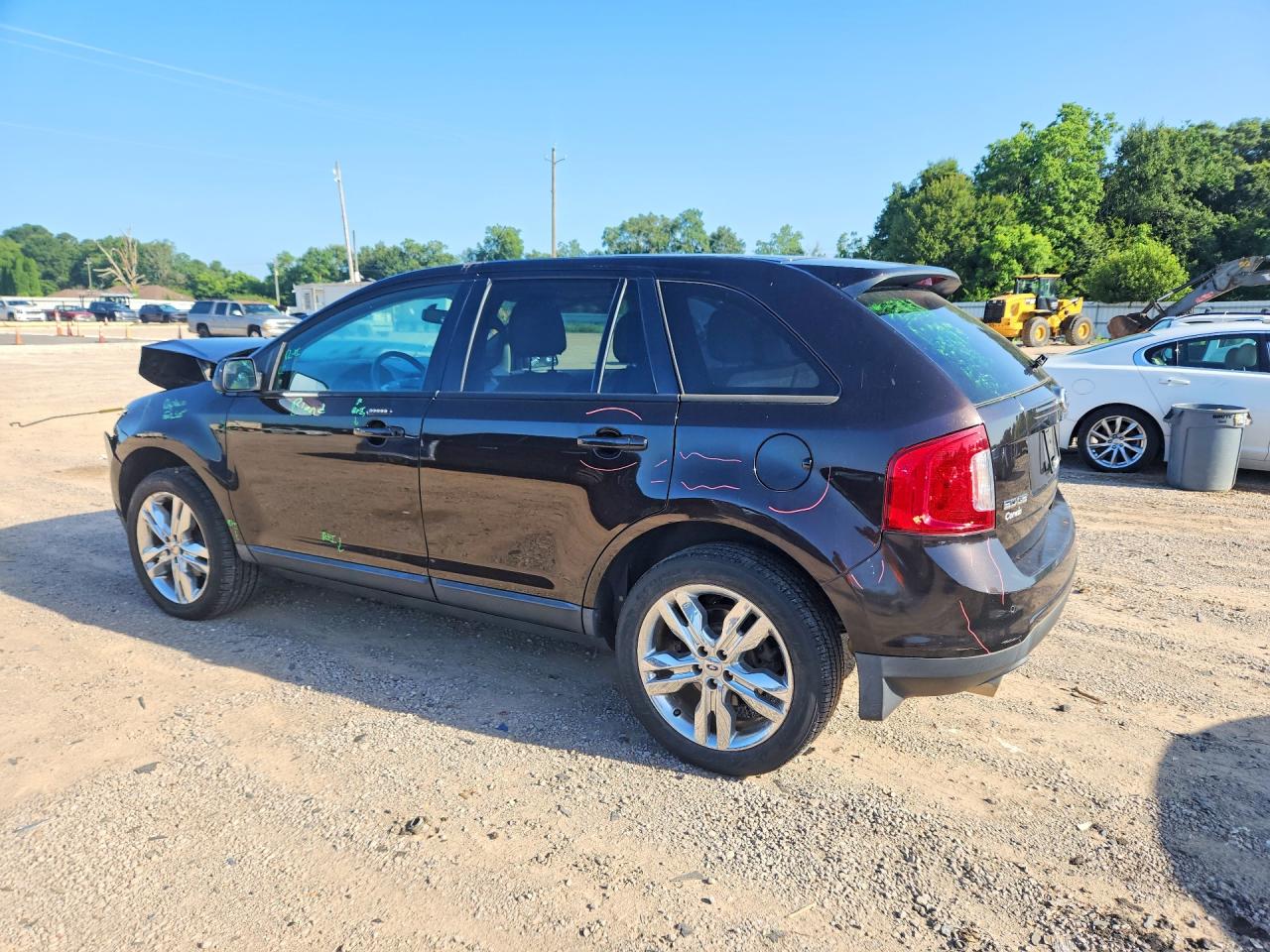 2013 Ford Edge Sel Black vin: 2FMDK3JC1DBC12895