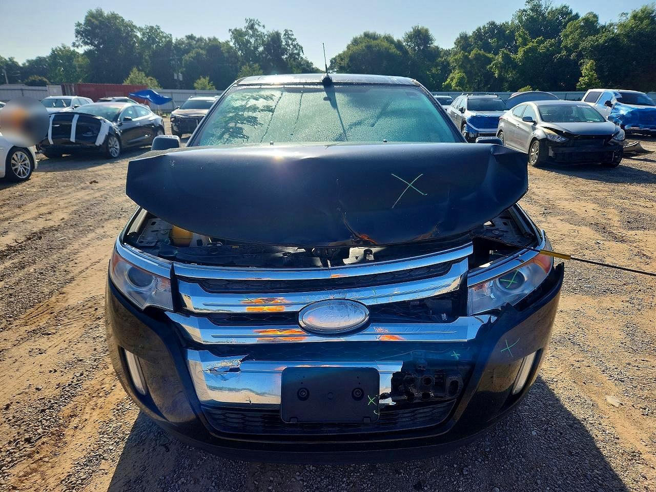 2013 Ford Edge Sel Black vin: 2FMDK3JC1DBC12895