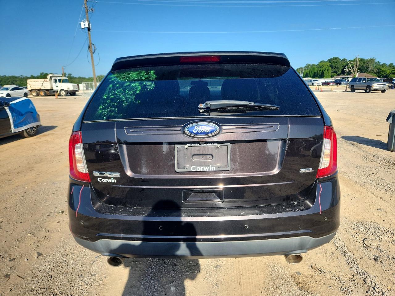 2013 Ford Edge Sel Black vin: 2FMDK3JC1DBC12895