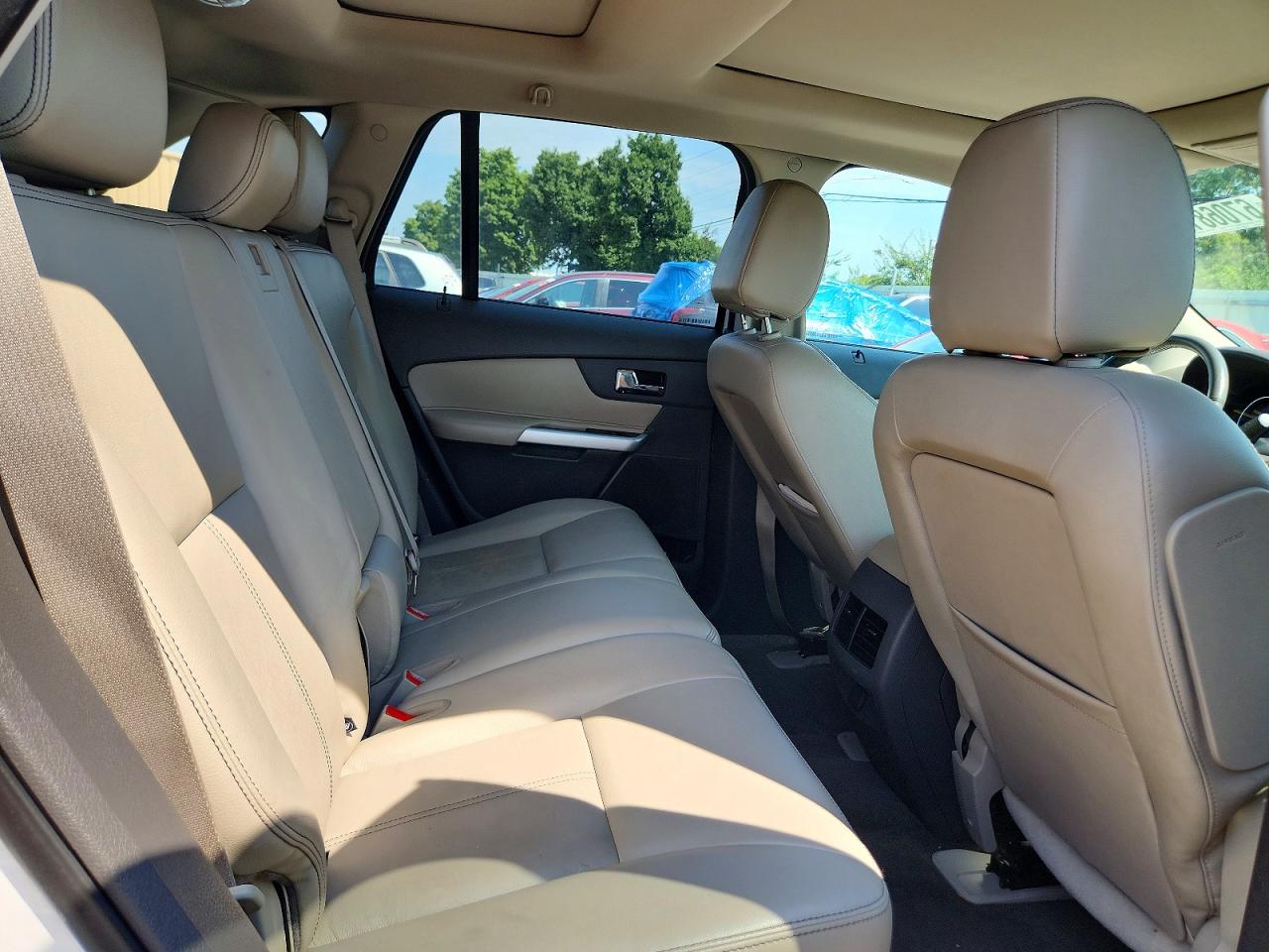 2013 Ford Edge Sel White vin: 2FMDK3JC1DBC54600