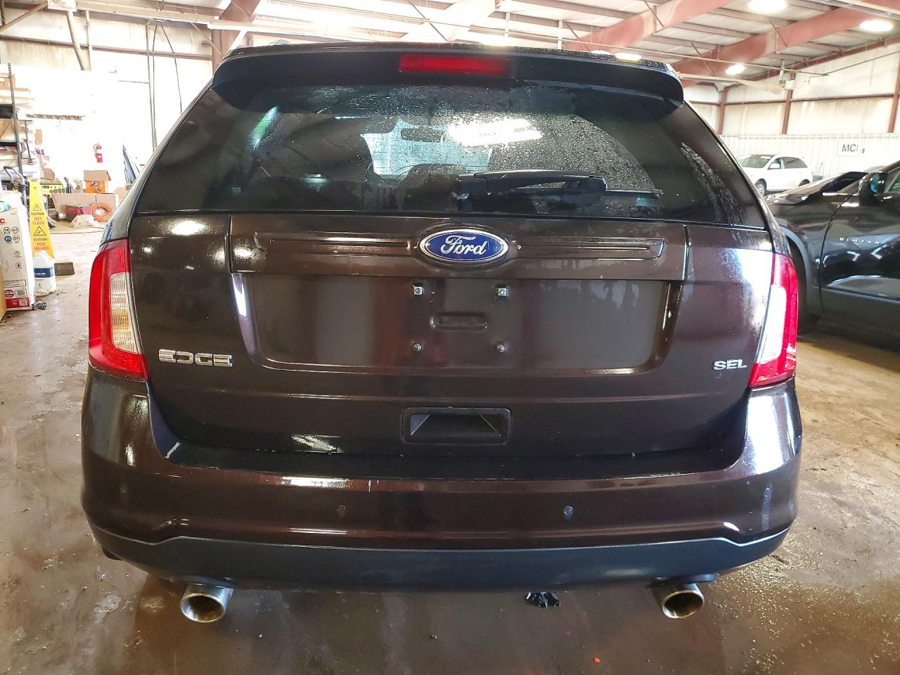 2013 Ford Edge Sel Brown vin: 2FMDK3JC1DBC84177