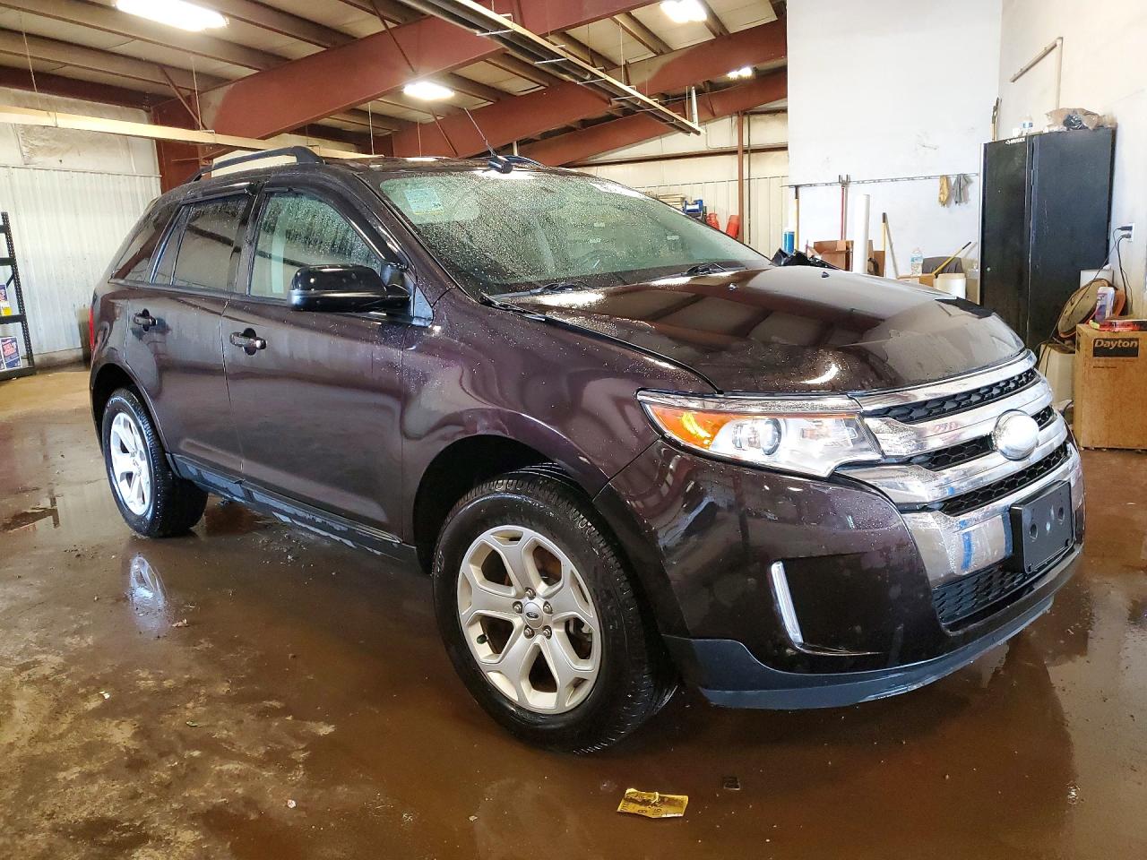 2013 Ford Edge Sel Brown vin: 2FMDK3JC1DBC84177