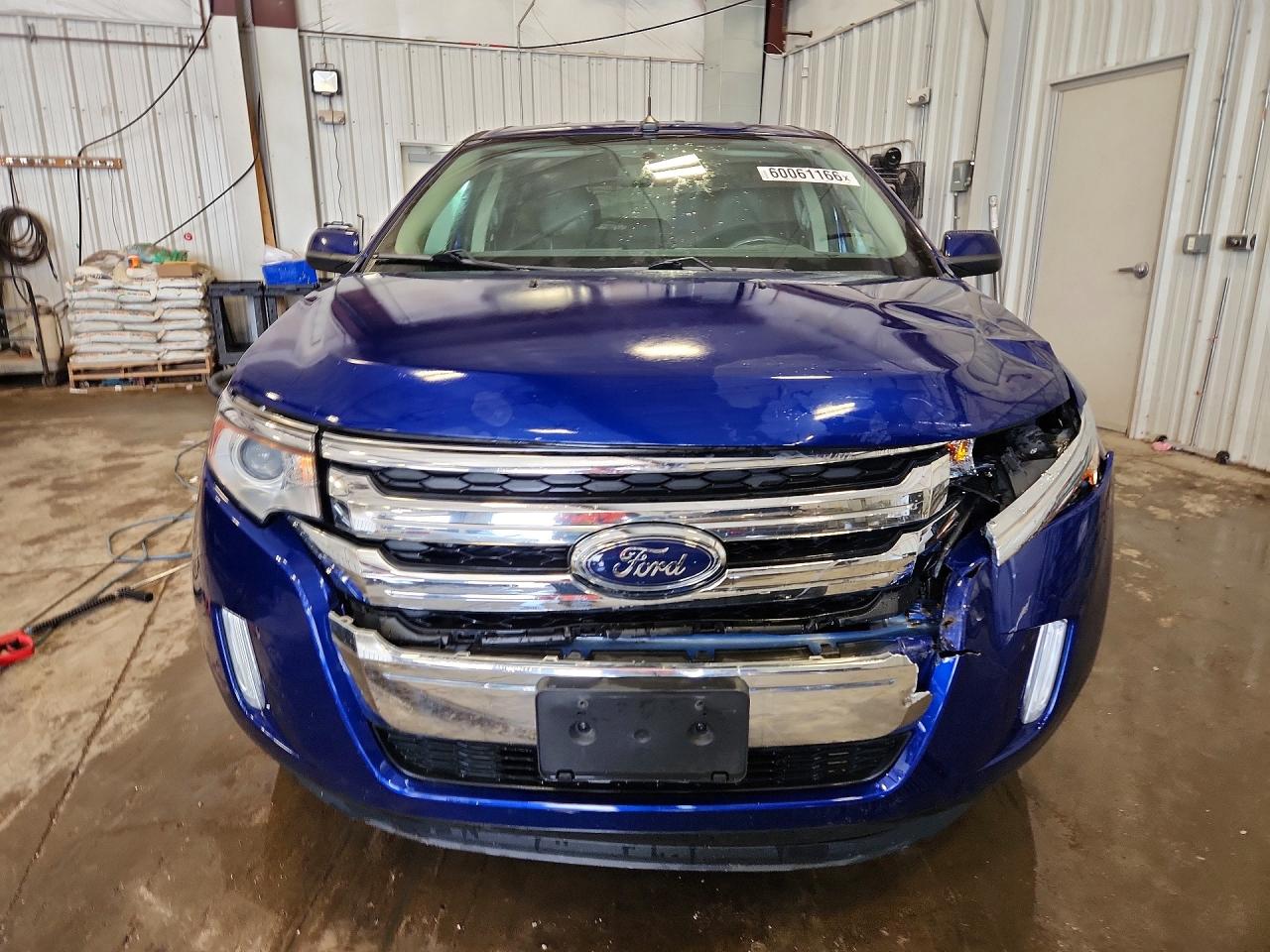 2013 Ford Edge Sel Blue vin: 2FMDK3JC1DBE06939