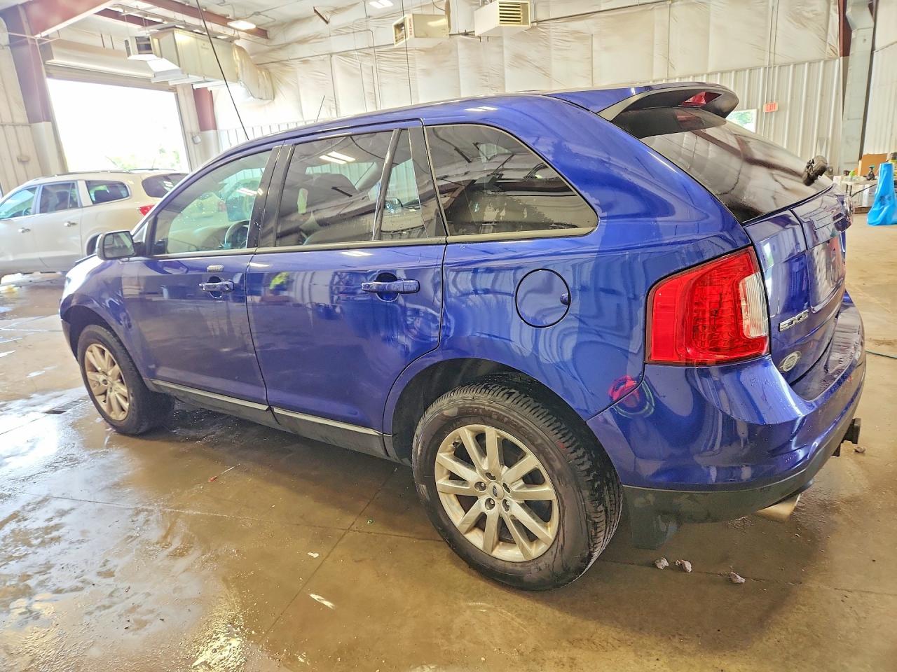 2013 Ford Edge Sel Blue vin: 2FMDK3JC1DBE06939