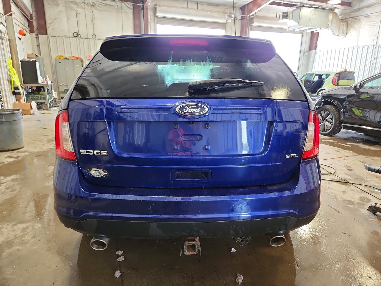 2013 Ford Edge Sel Blue vin: 2FMDK3JC1DBE06939
