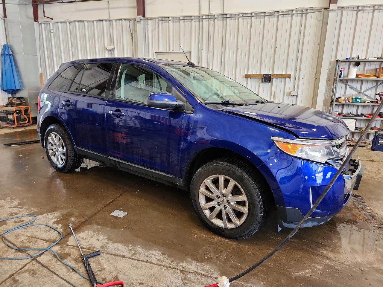2013 Ford Edge Sel Blue vin: 2FMDK3JC1DBE06939