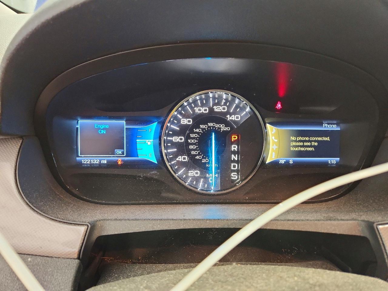 2013 Ford Edge Sel Blue vin: 2FMDK3JC1DBE06939