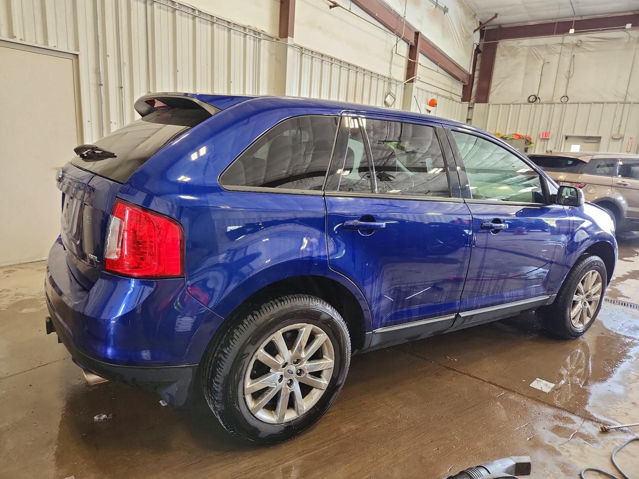 2013 Ford Edge Sel Blue vin: 2FMDK3JC1DBE06939