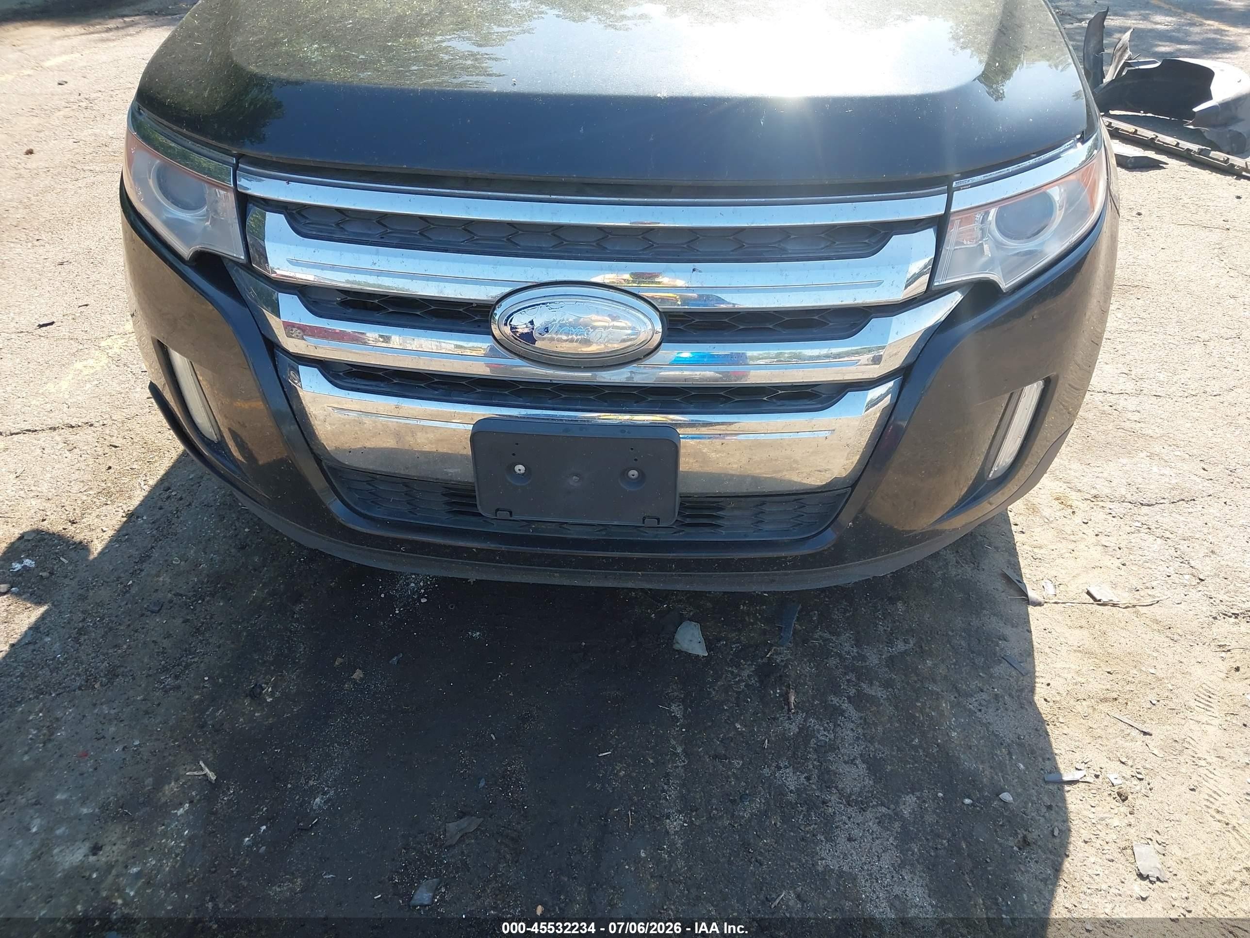 2013 Ford Edge Sel Черный vin: 2FMDK3JC1DBE12269
