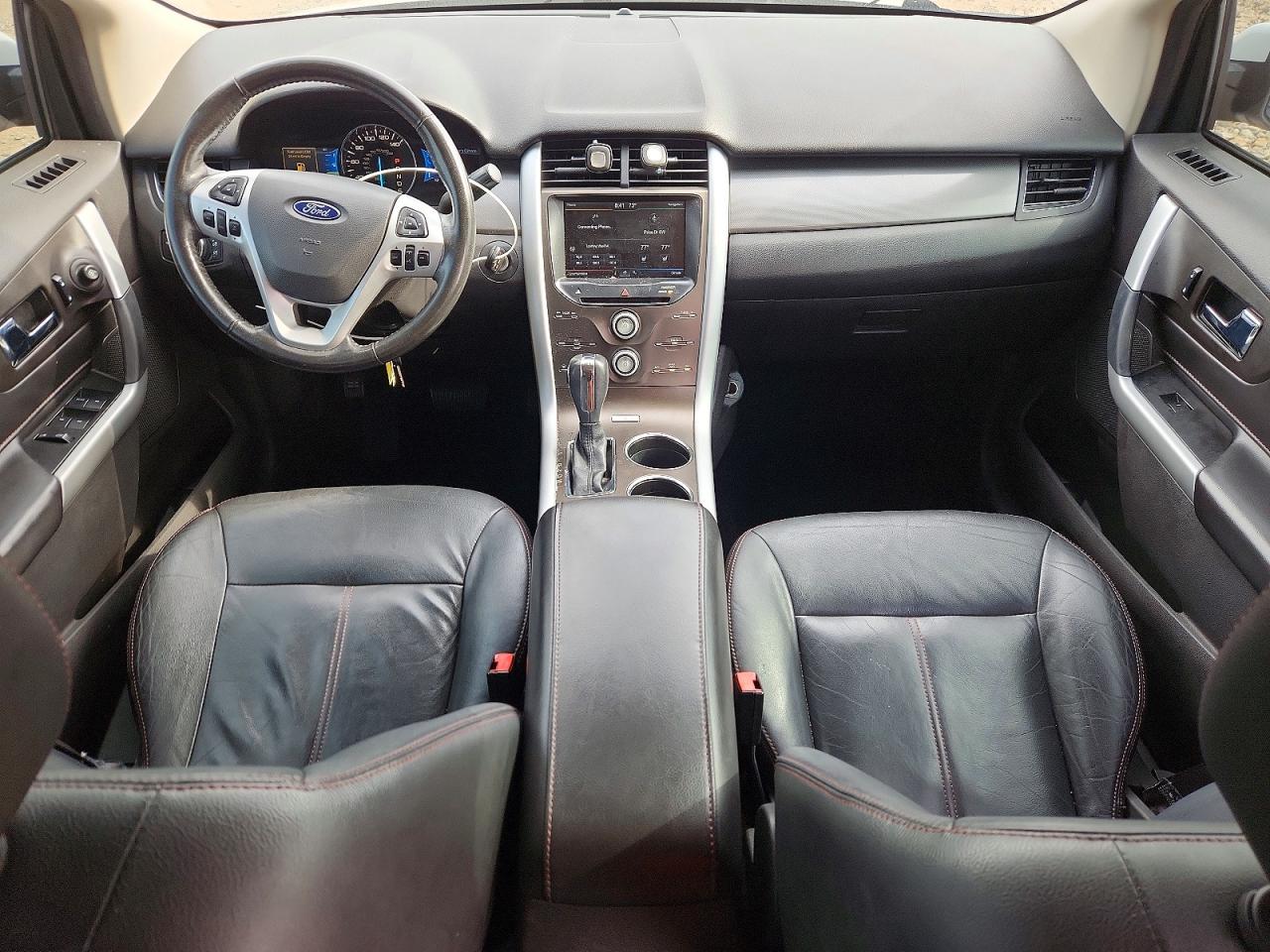2013 Ford Edge Sel White vin: 2FMDK3JC1DBE17505