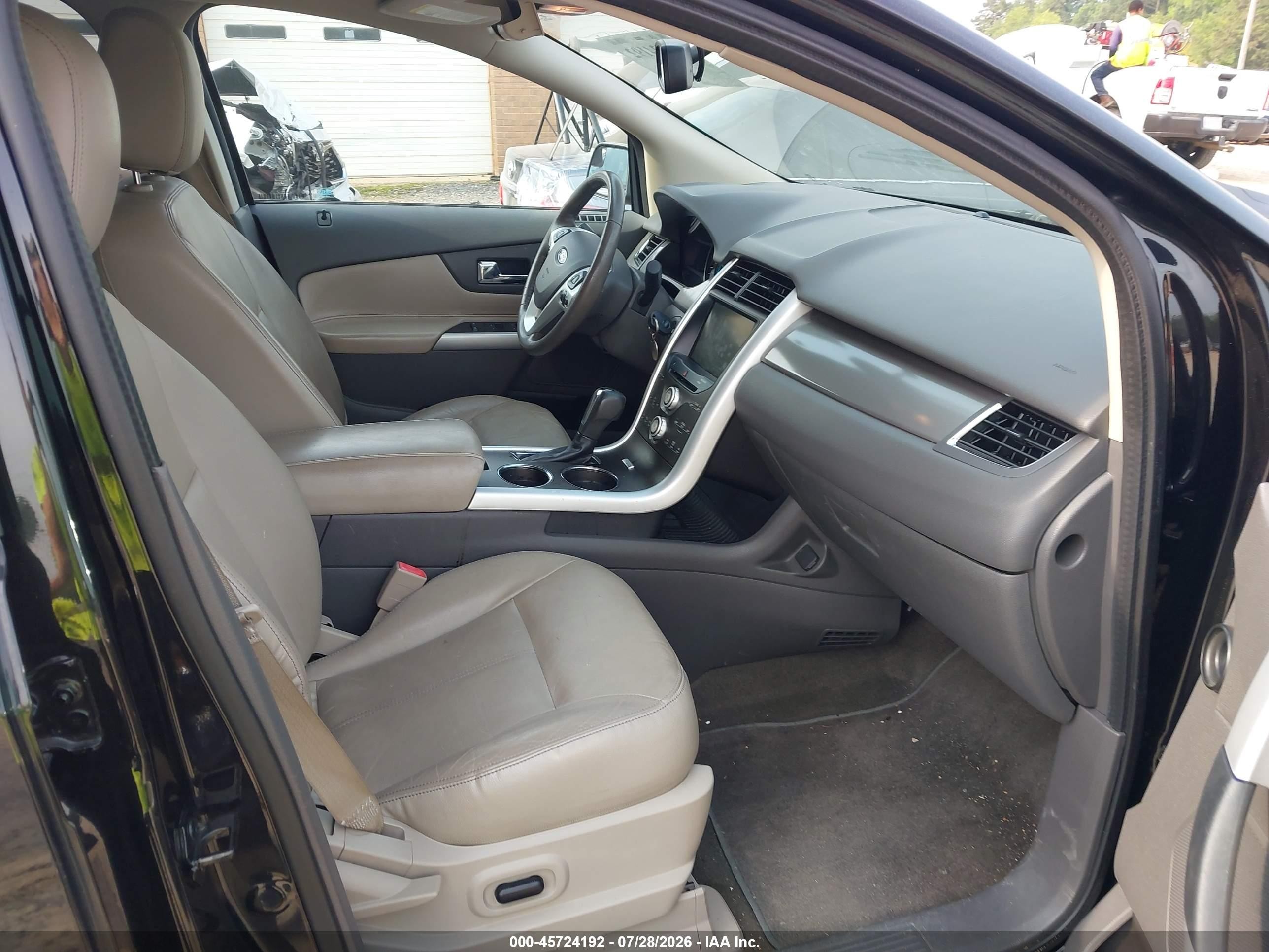 2013 Ford Edge Sel Black vin: 2FMDK3JC1DBE23174