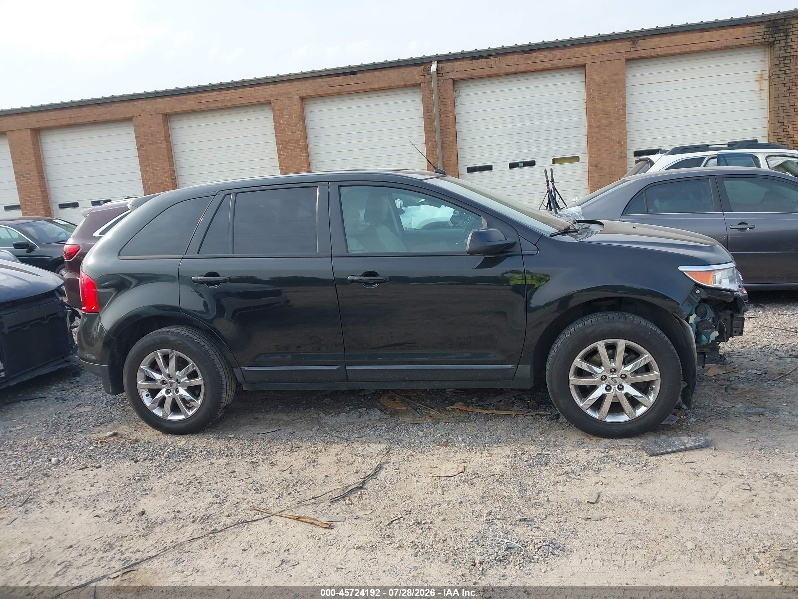 2013 Ford Edge Sel Black vin: 2FMDK3JC1DBE23174