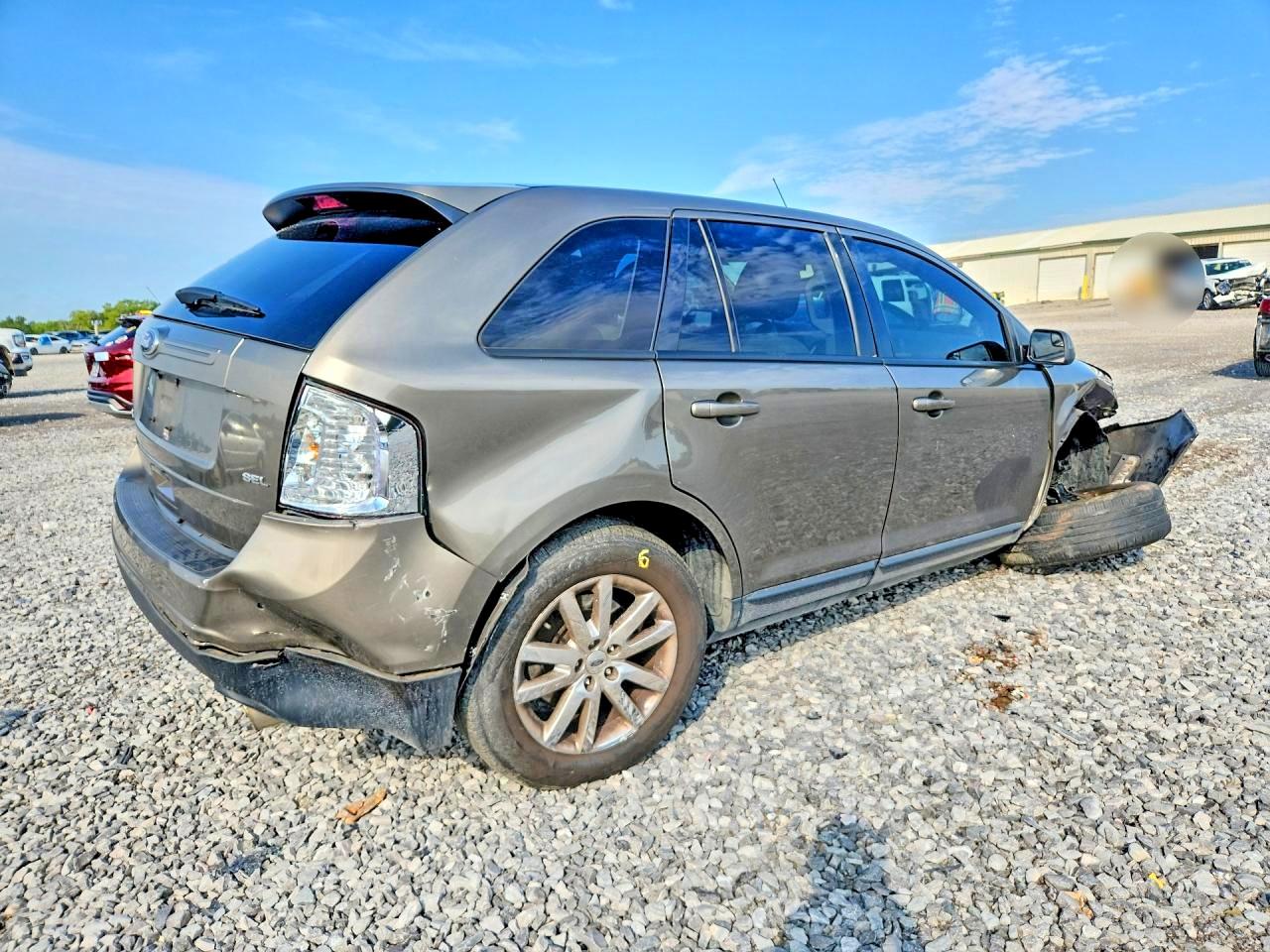 2013 Ford Edge Sel Beige vin: 2FMDK3JC1DBE23188