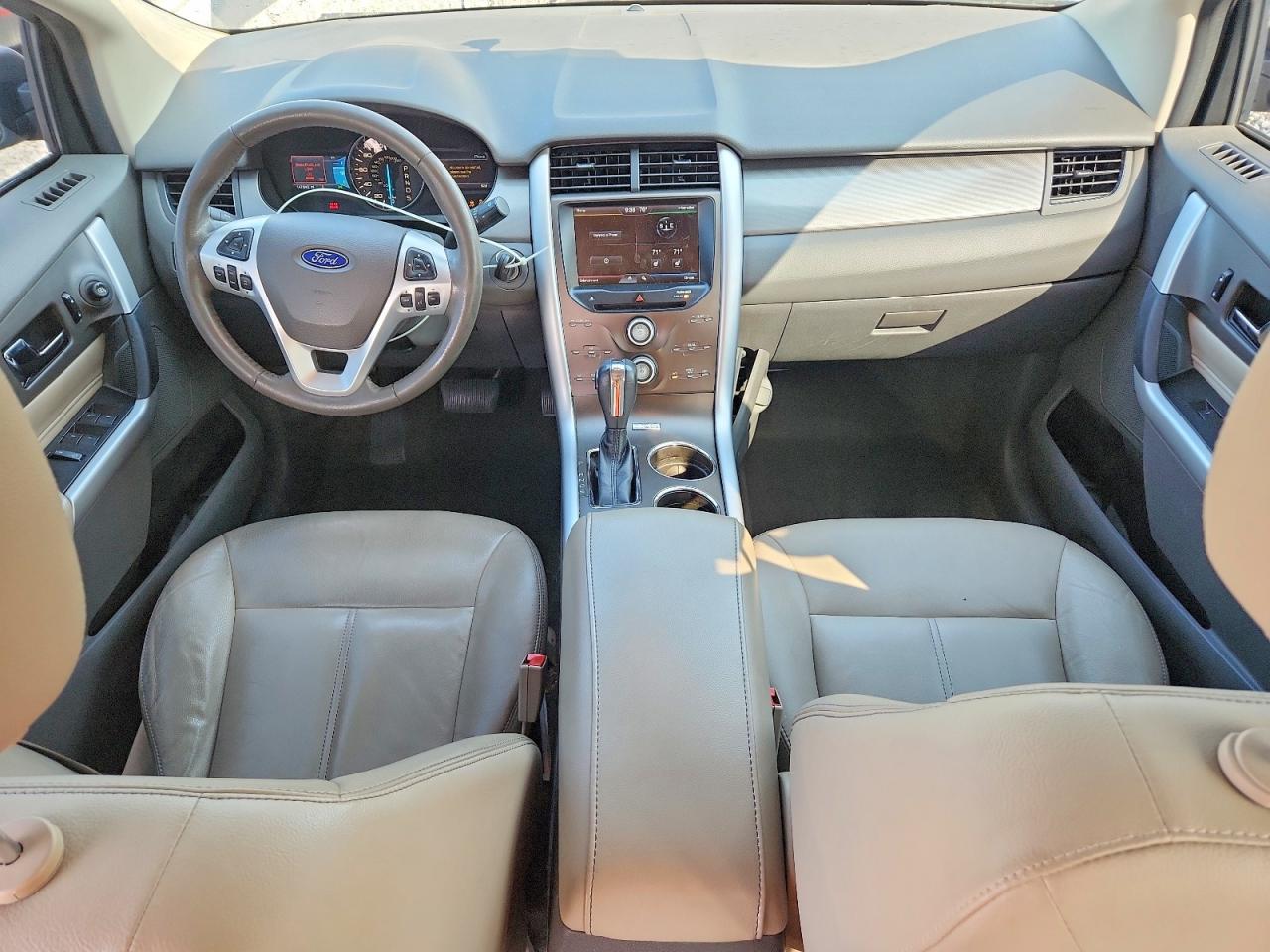 2013 Ford Edge Sel Beige vin: 2FMDK3JC1DBE23188