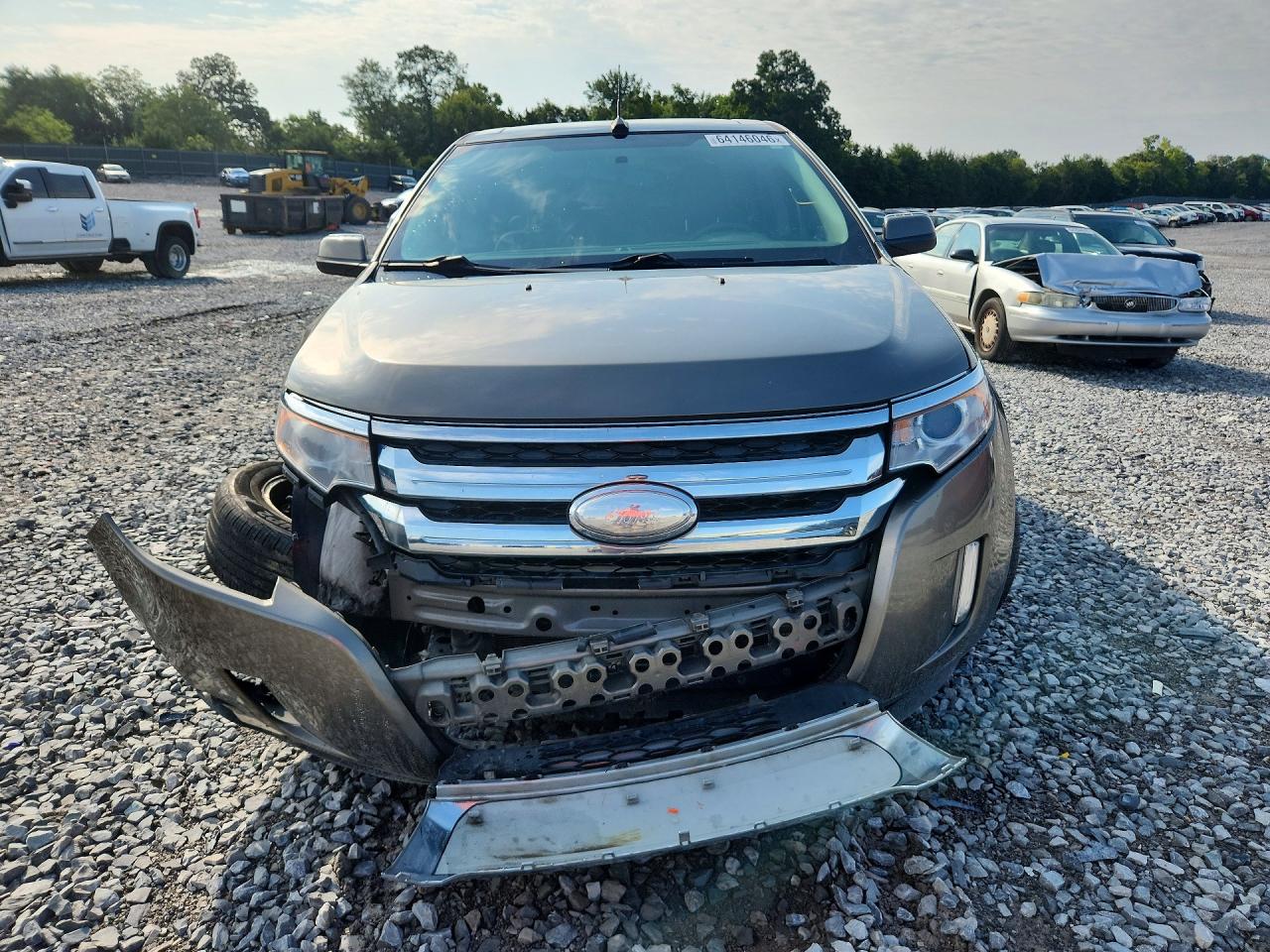 2013 Ford Edge Sel Beige vin: 2FMDK3JC1DBE23188