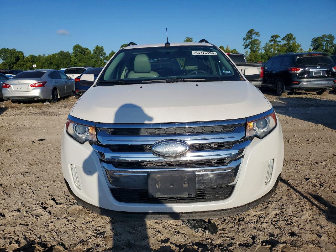2013 Ford Edge Sel White vin: 2FMDK3JC1DBE33168