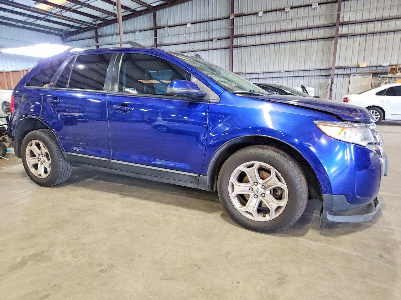 2014 Ford Edge Sel Blue vin: 2FMDK3JC1EBA02749